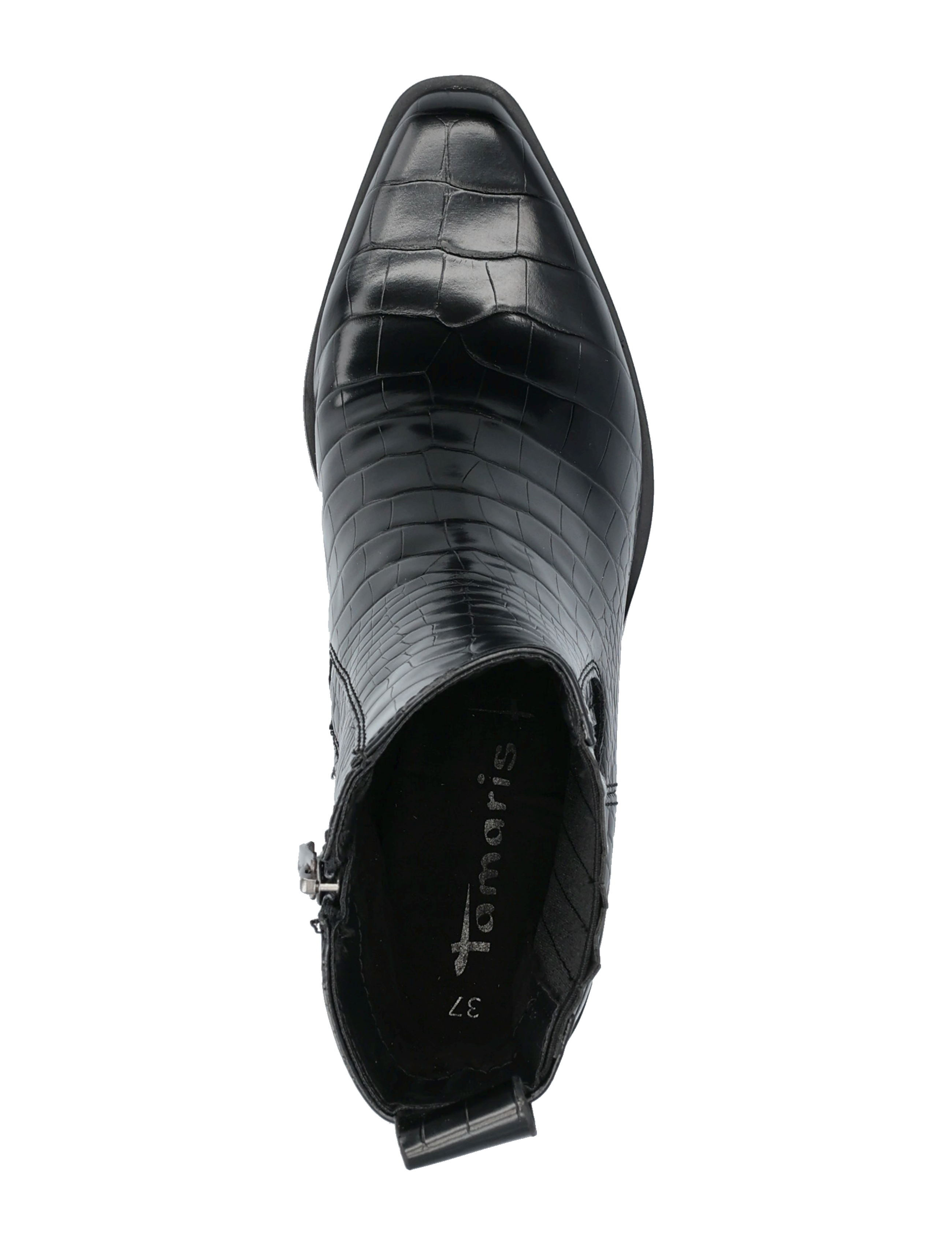 Tamaris - Women Boots - black croco - 3