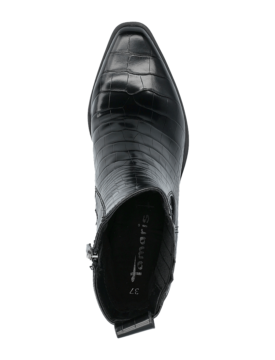 Tamaris - Women Boots - black croco - 3