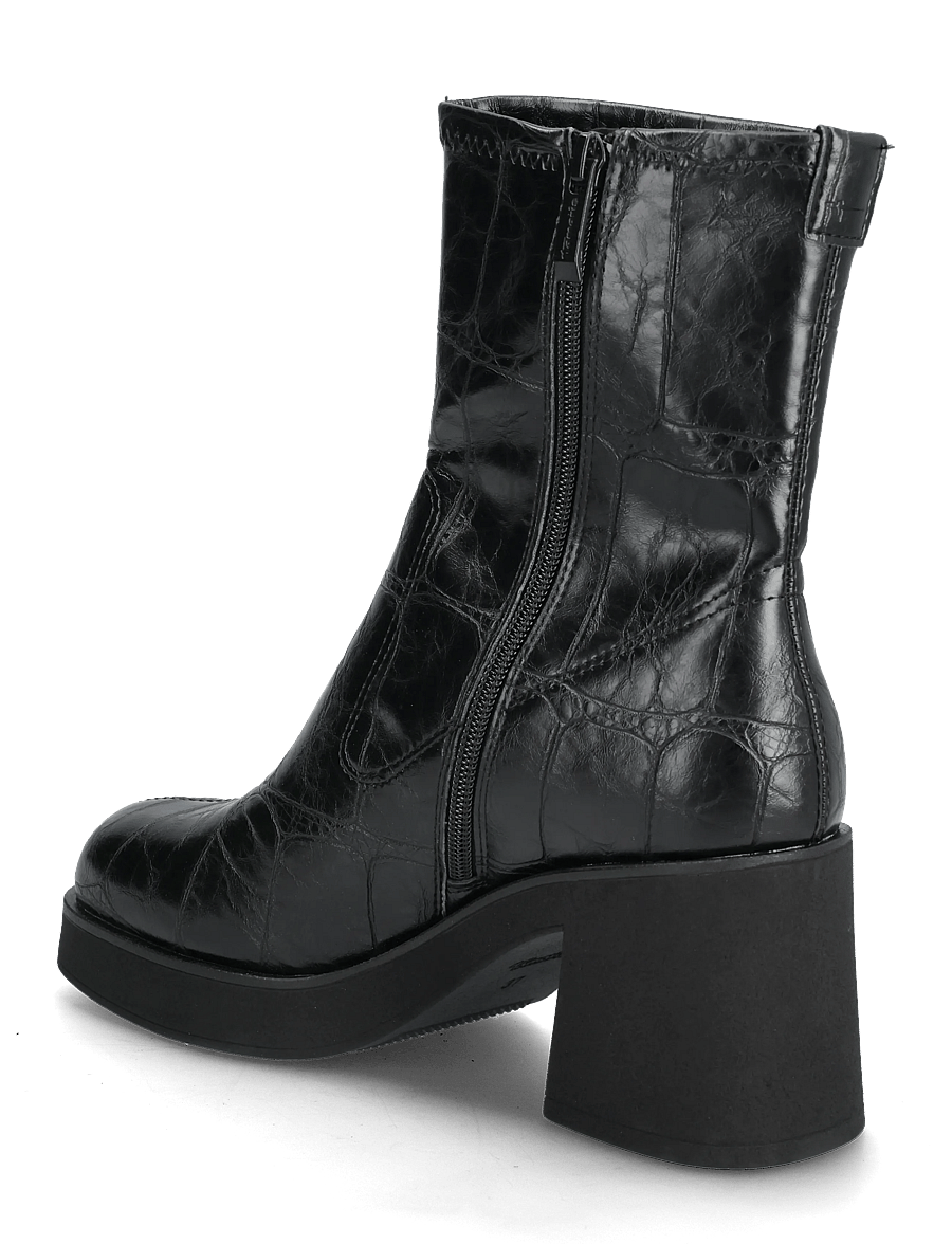 Tamaris - Women Boots - støvletter - black croco - 2