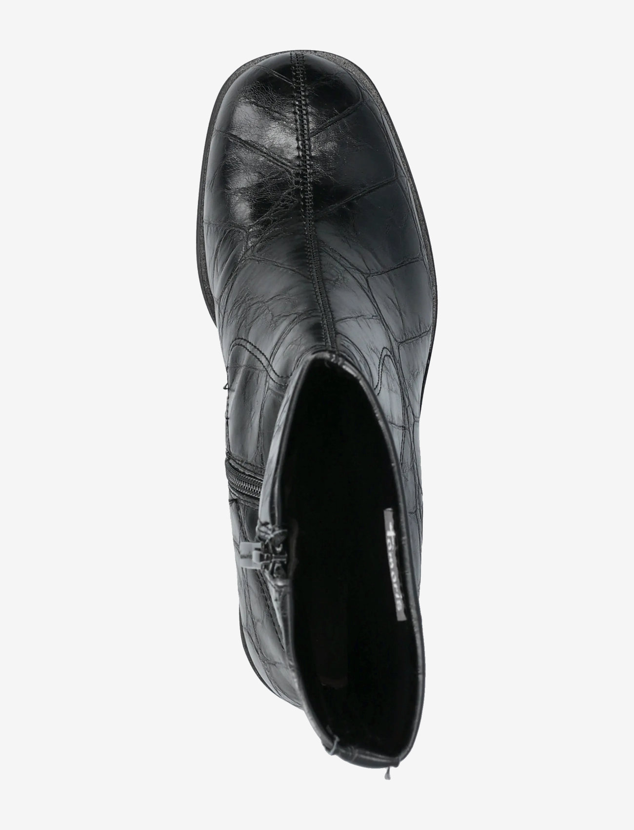 Tamaris - Women Boots - stövletter - black croco - 3