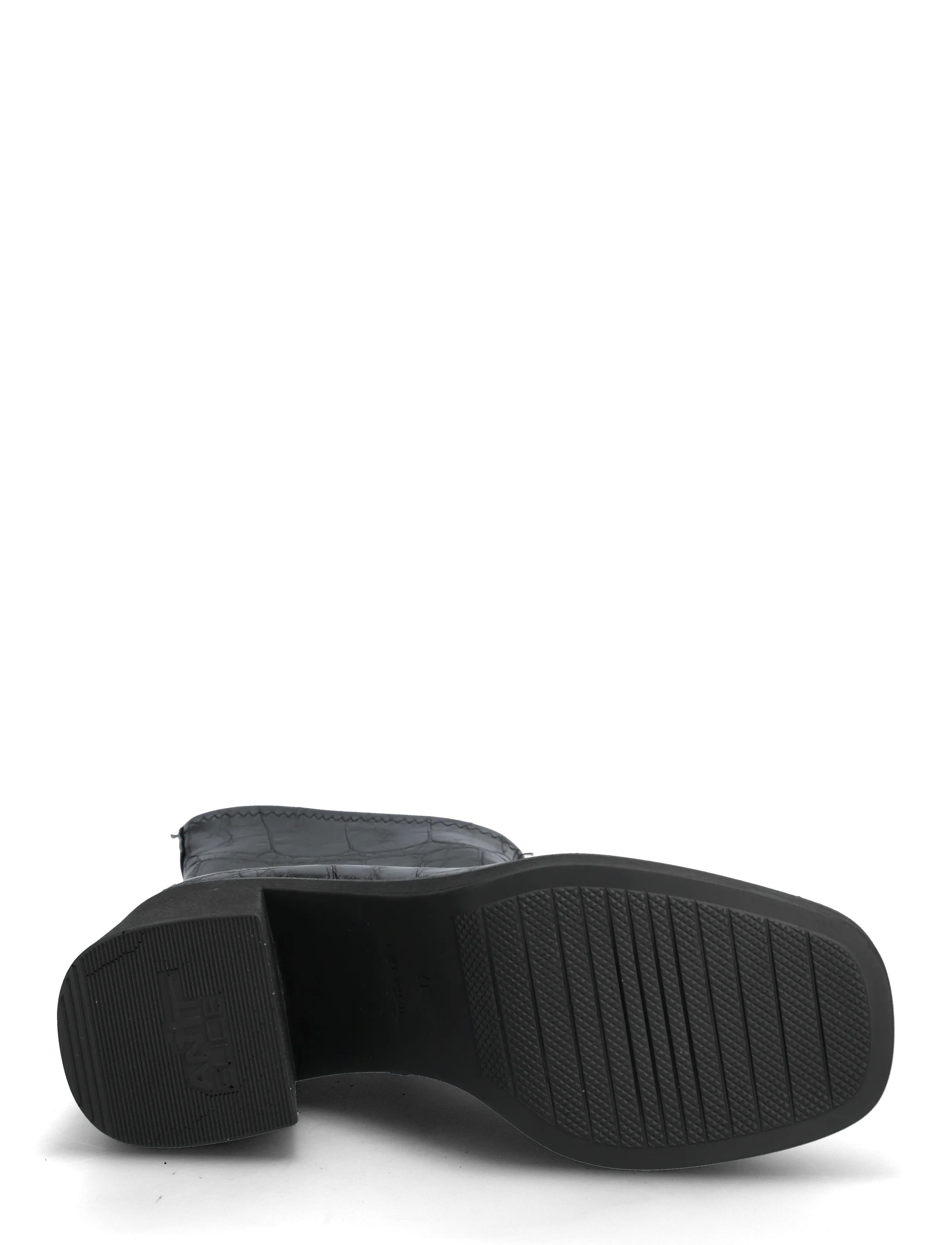 Tamaris - Women Boots - støvletter - black croco - 4