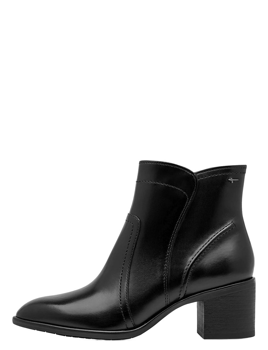 Tamaris - Women Boots - støvletter - black leather - 1