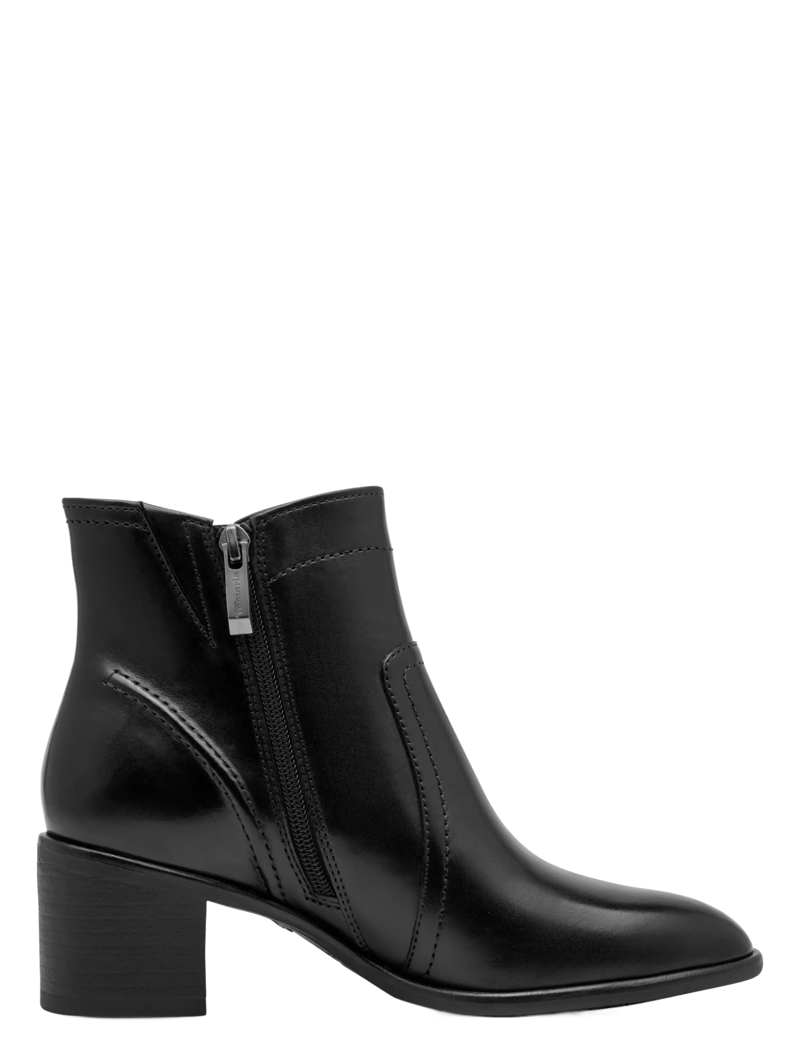 Tamaris - Women Boots - støvletter - black leather - 2