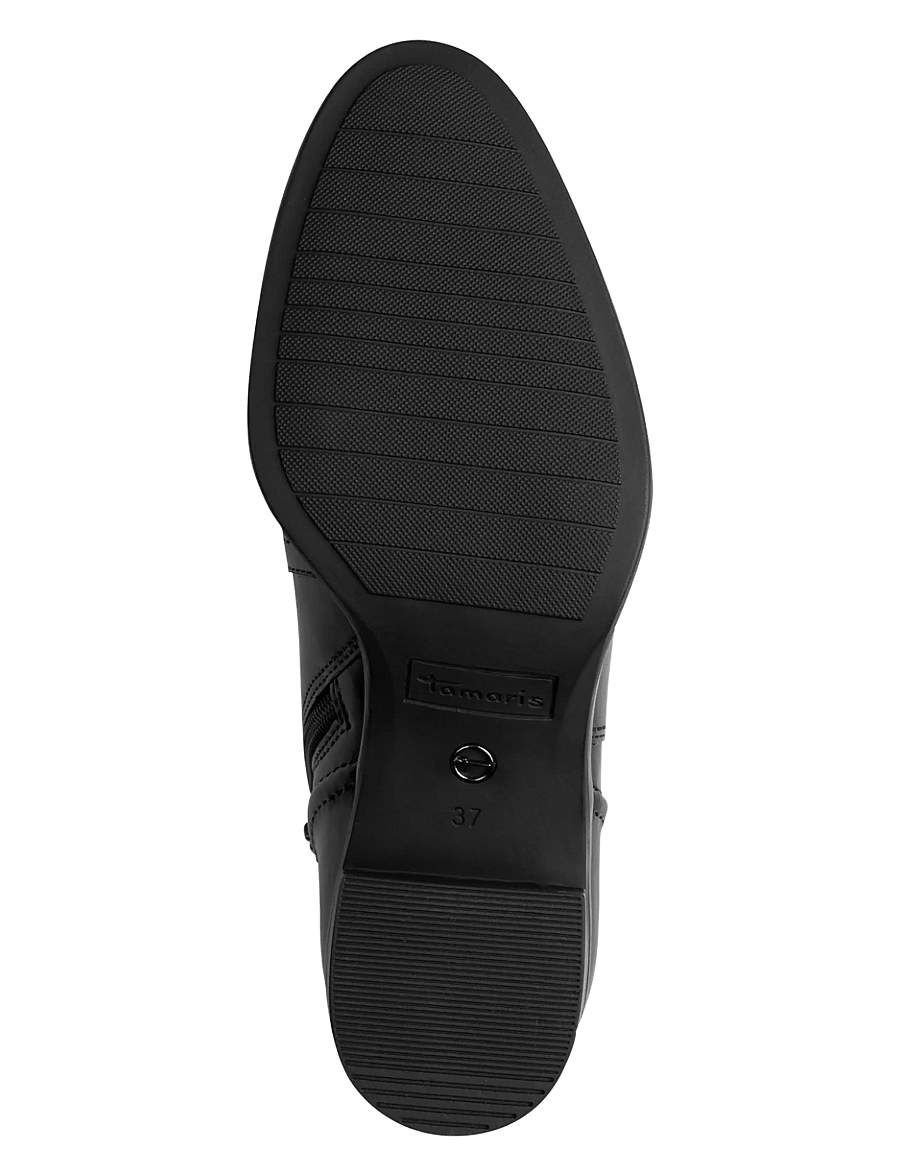 Tamaris - Women Boots - støvletter - black leather - 3