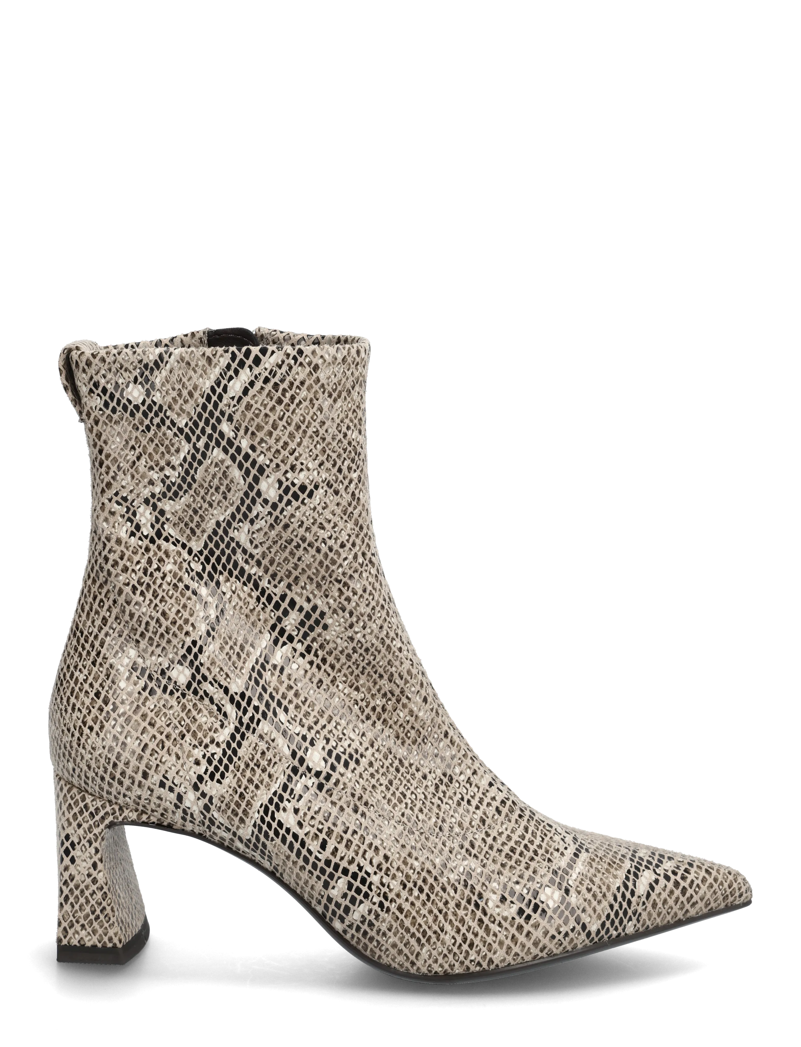 Tamaris - Women Boots - heeled ankle boots - beige snake - 1