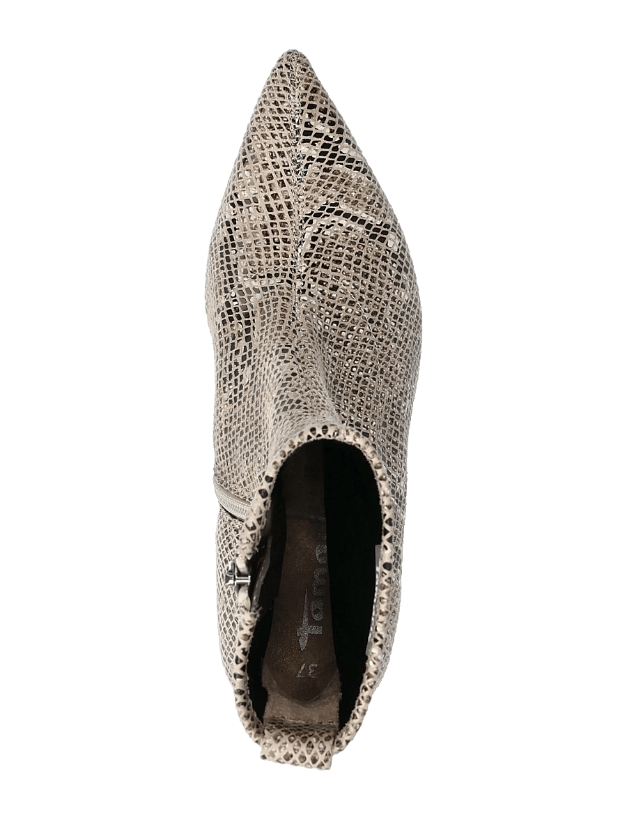 Tamaris - Women Boots - stiefeletten mit absatz - beige snake - 3