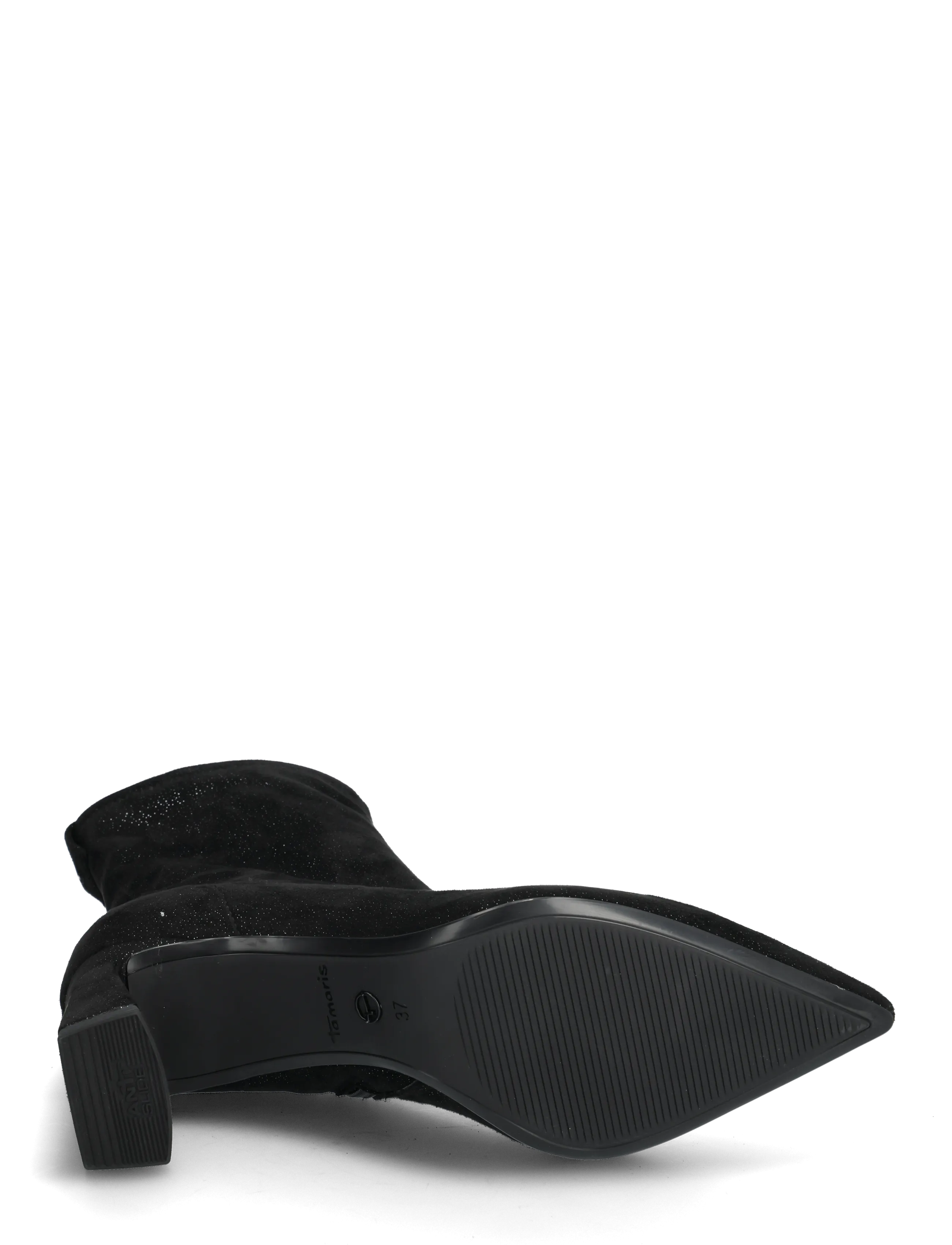 Tamaris - Women Boots - kontsaga poolsaapad - black struct. - 4