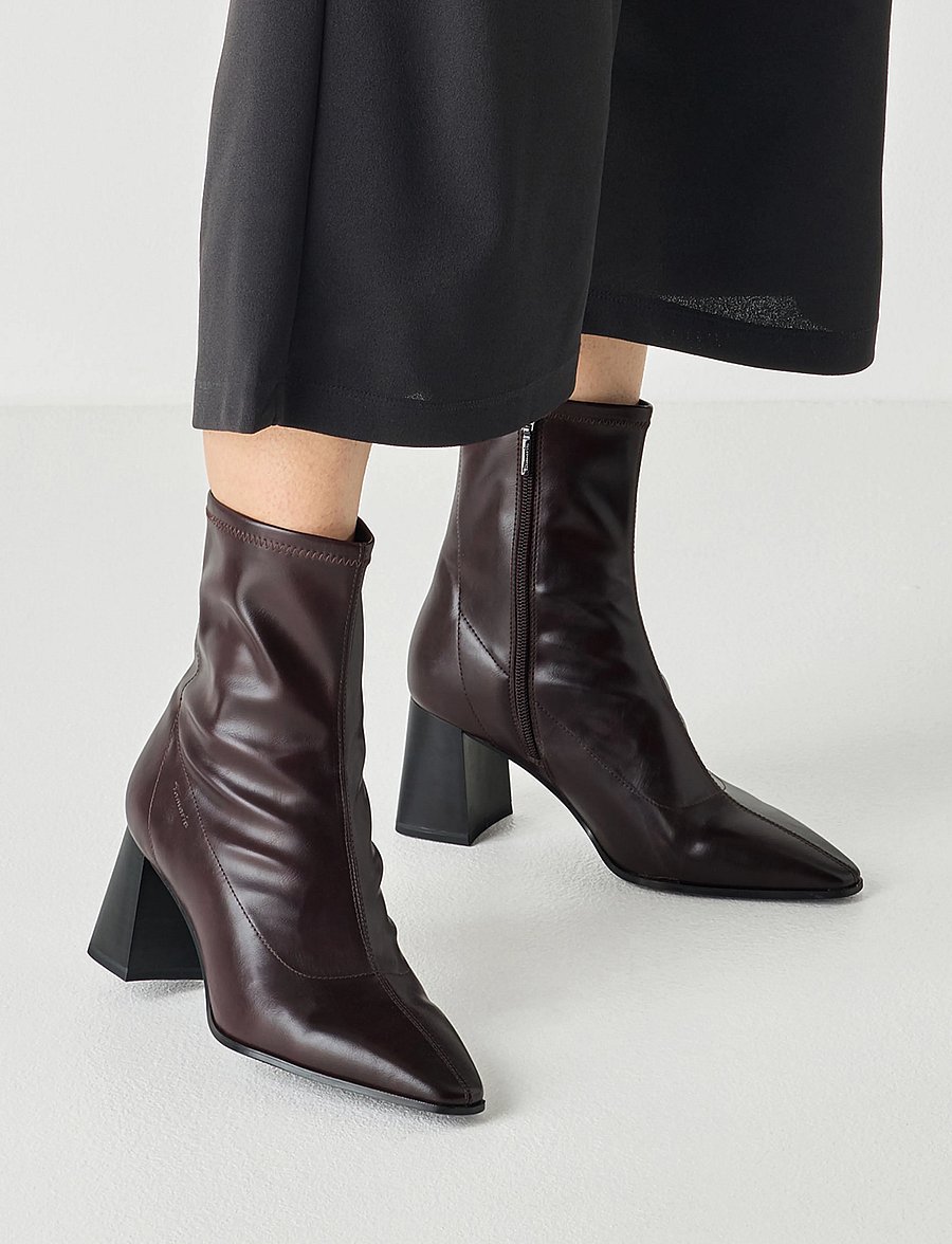 Tamaris - Women Boots - stiefeletten mit absatz - burgundy - 5