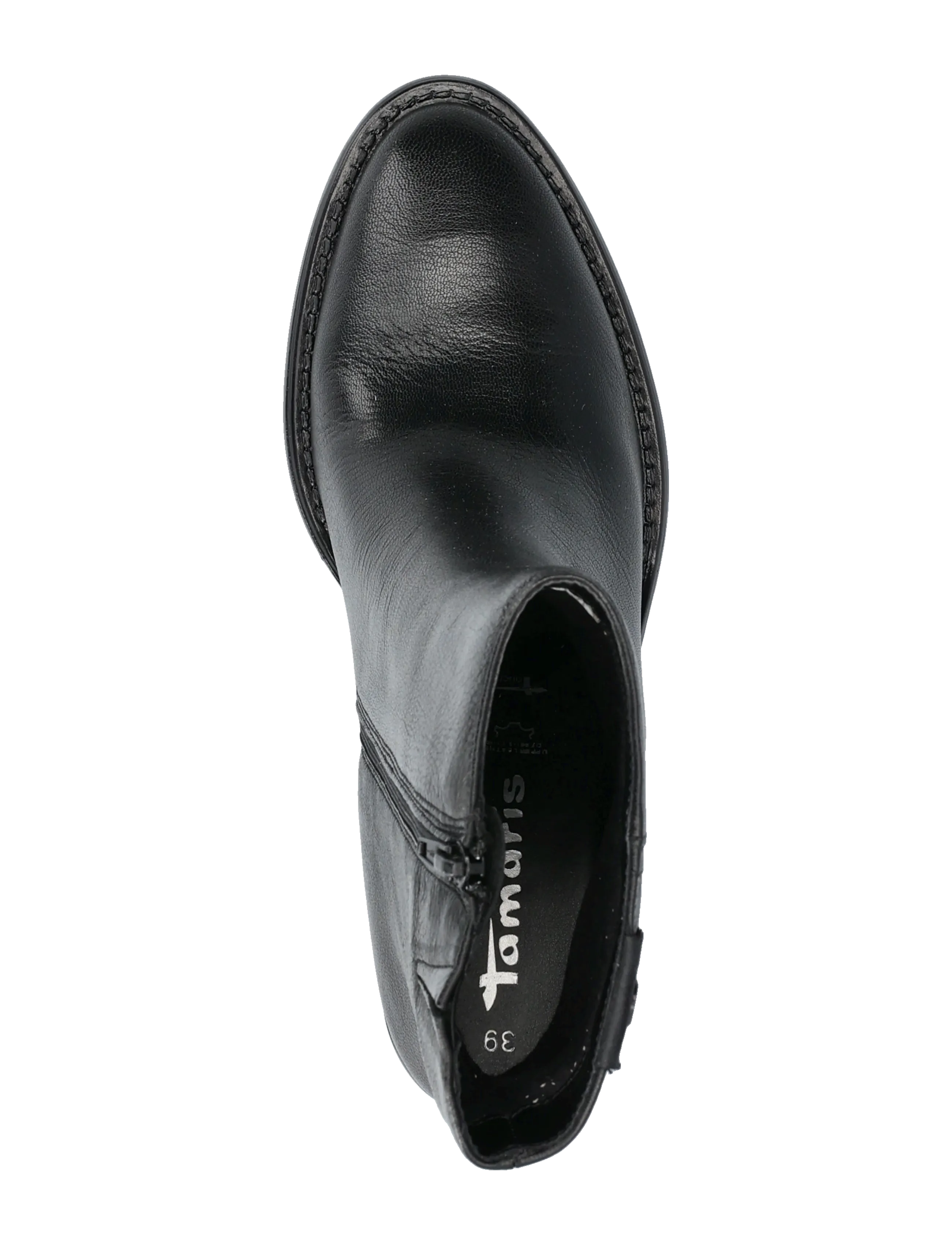 Tamaris - Women Boots - kontsaga poolsaapad - black - 3