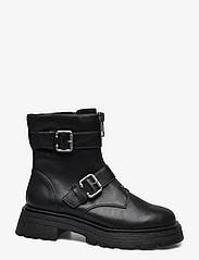 Tamaris - Women Boots - tasapohjaiset nilkkurit - black matt - 1