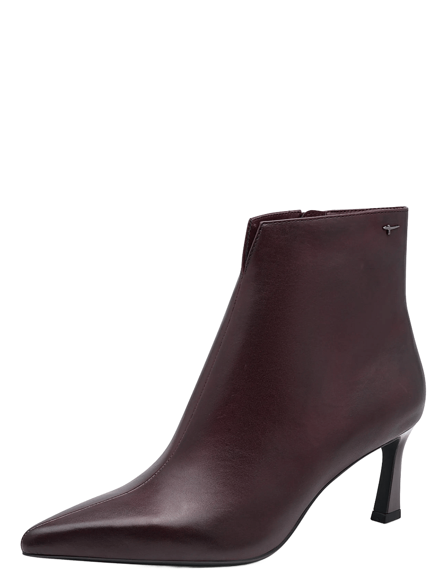 Tamaris - Women Boots - stiefeletten mit absatz - merlot - 0
