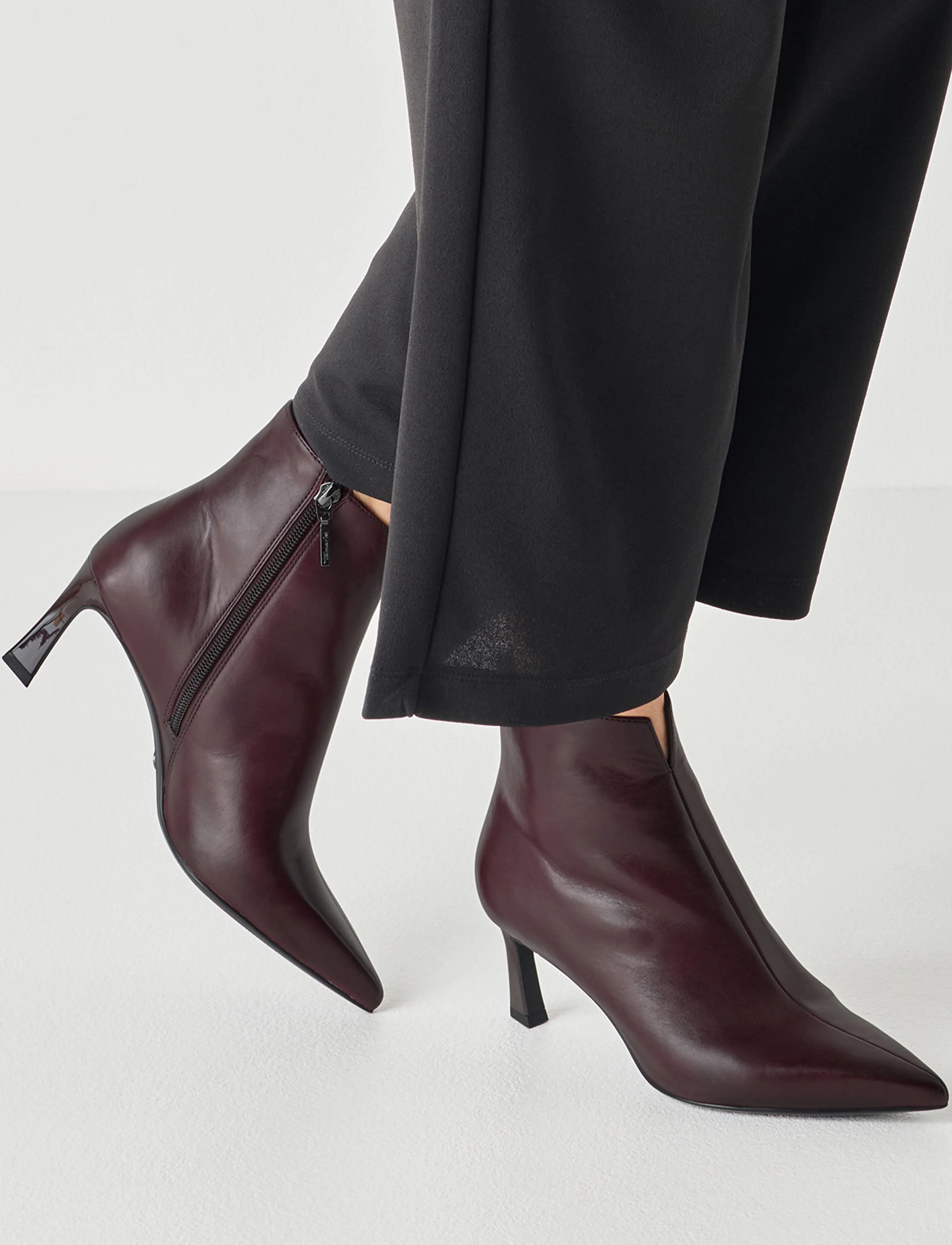 Tamaris - Women Boots - stiefeletten mit absatz - merlot - 5