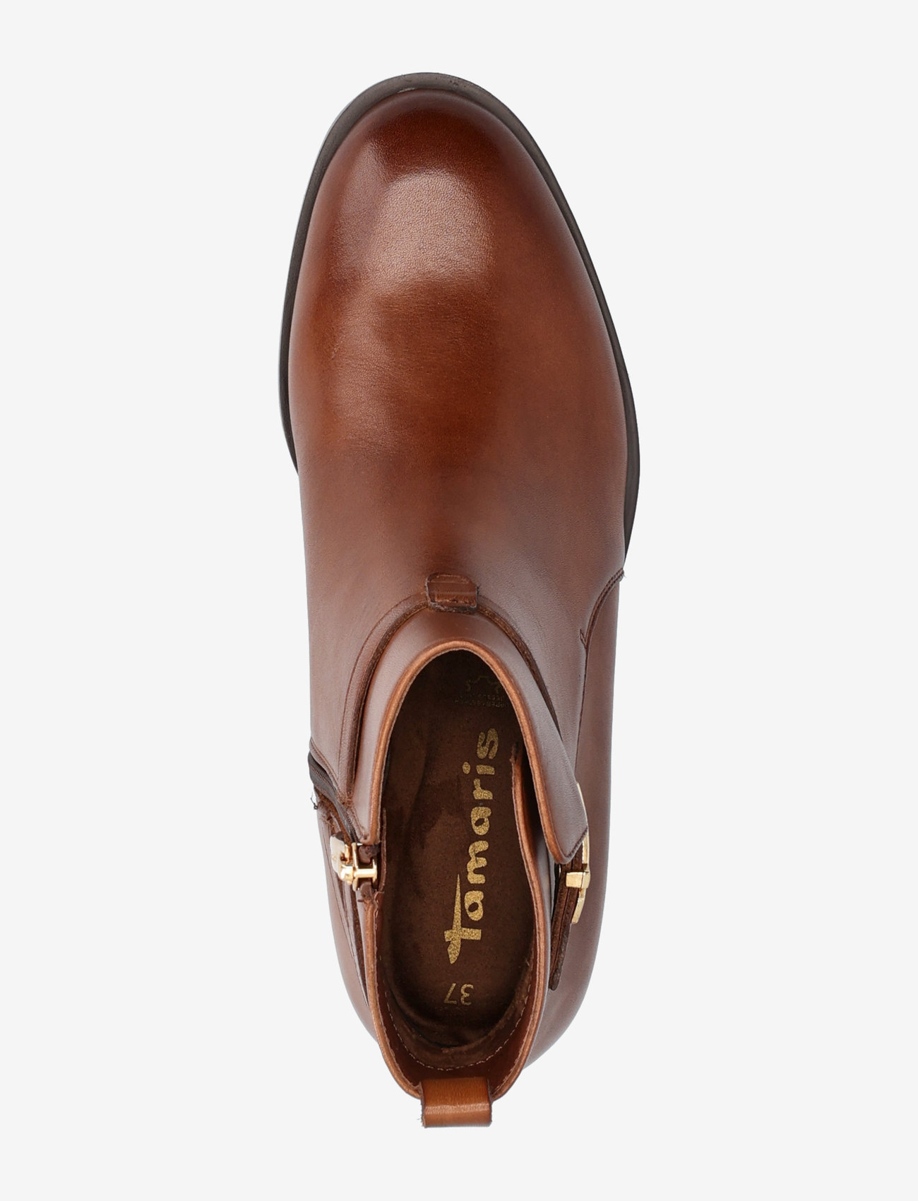 Tamaris - Women Boots - stiefeletten mit absatz - cognac - 3