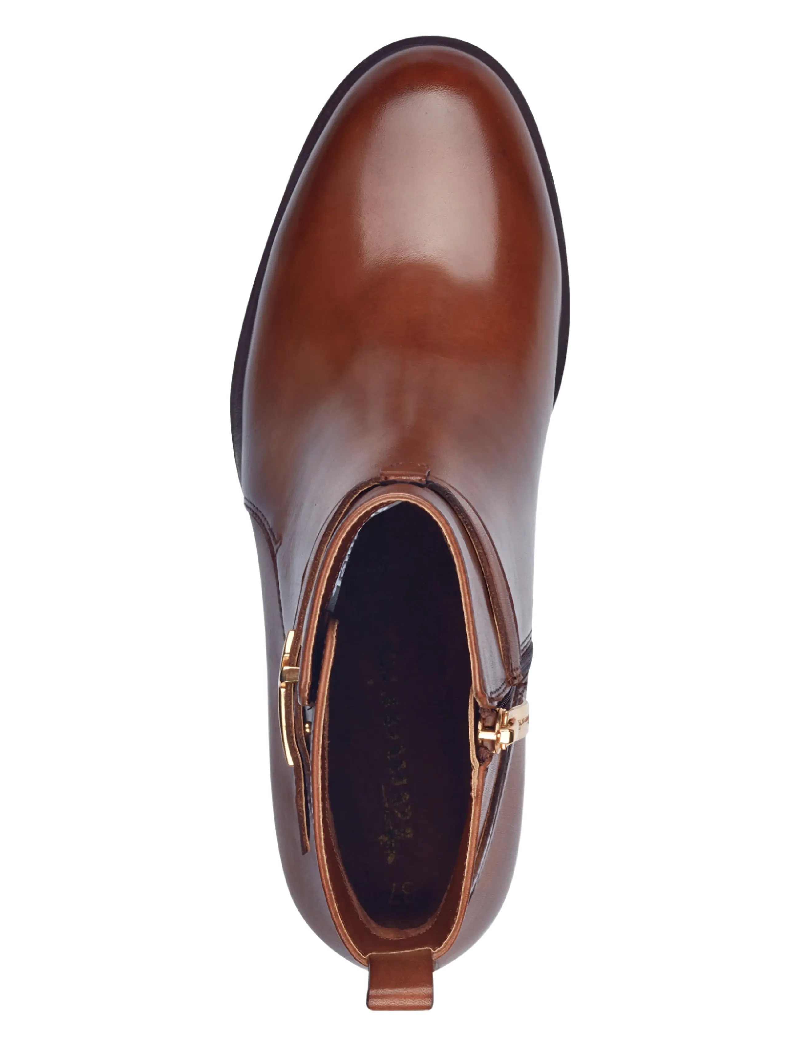 Tamaris - Women Boots - stiefeletten mit absatz - cognac - 5