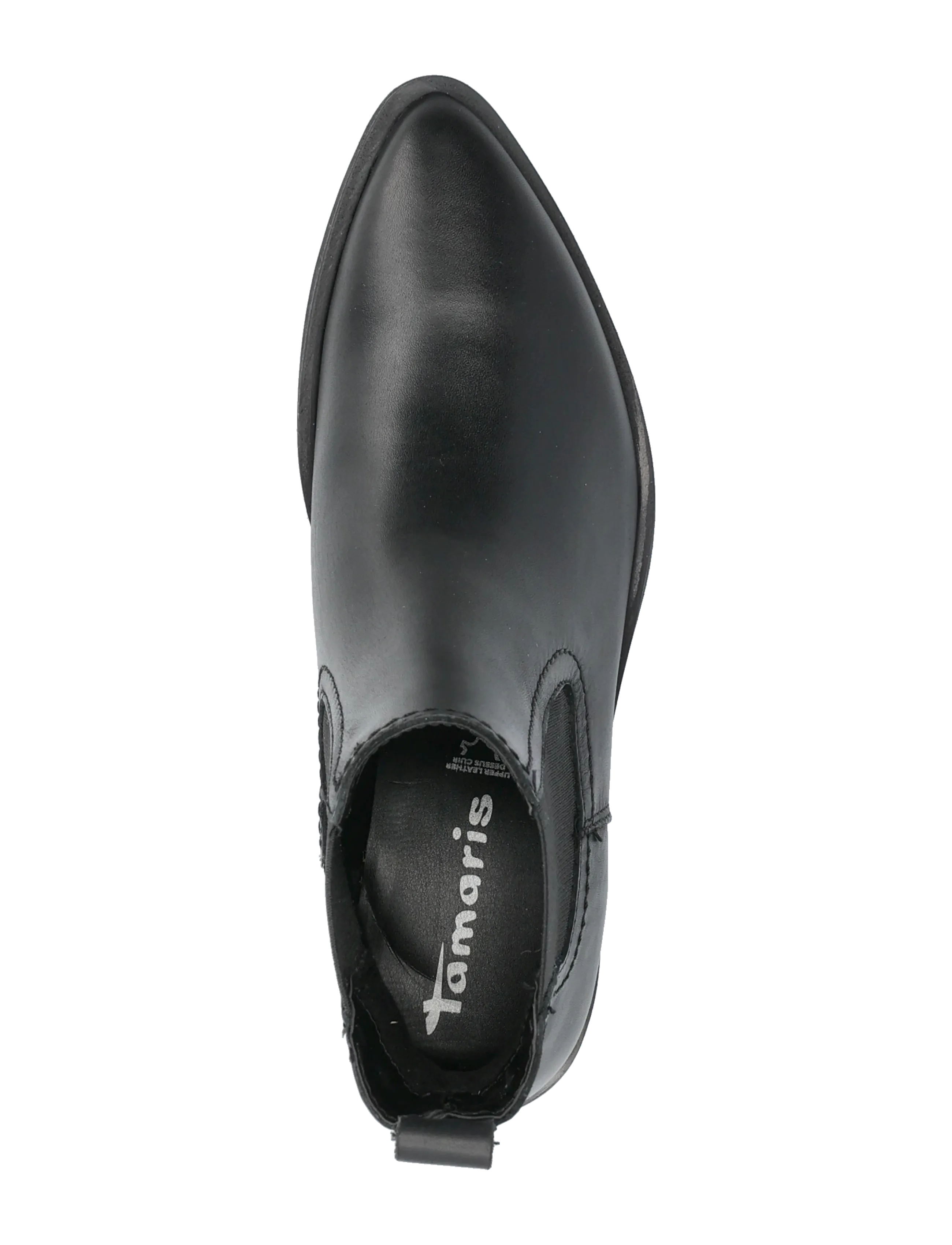 Tamaris - Women Boots - black leather - 3
