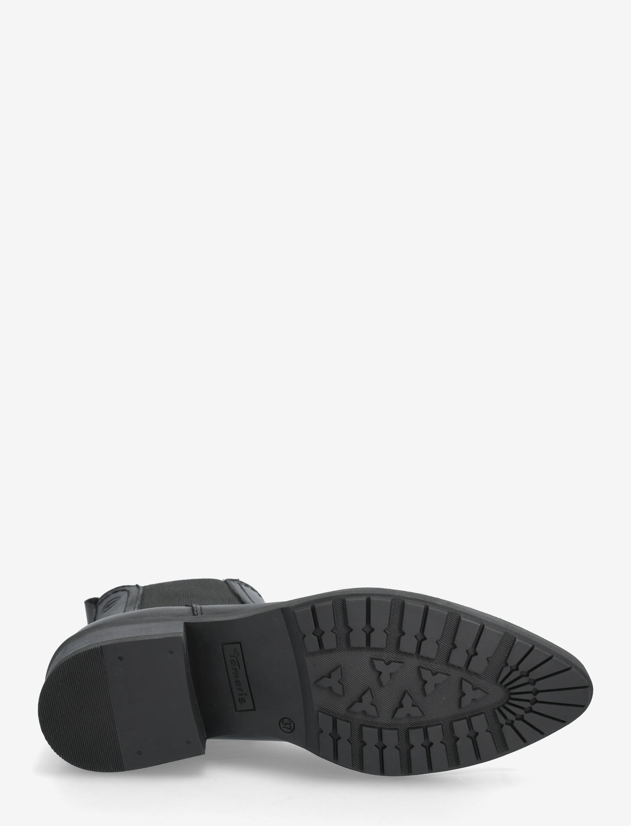 Tamaris - Women Boots - platta ankelboots - black leather - 4