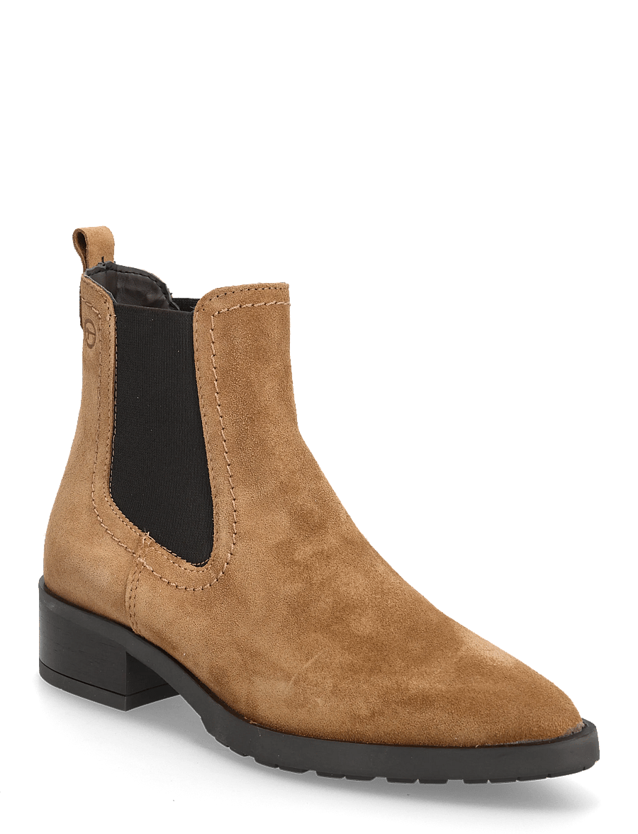 Tamaris - Women Boots - platta ankelboots - cognac - 0