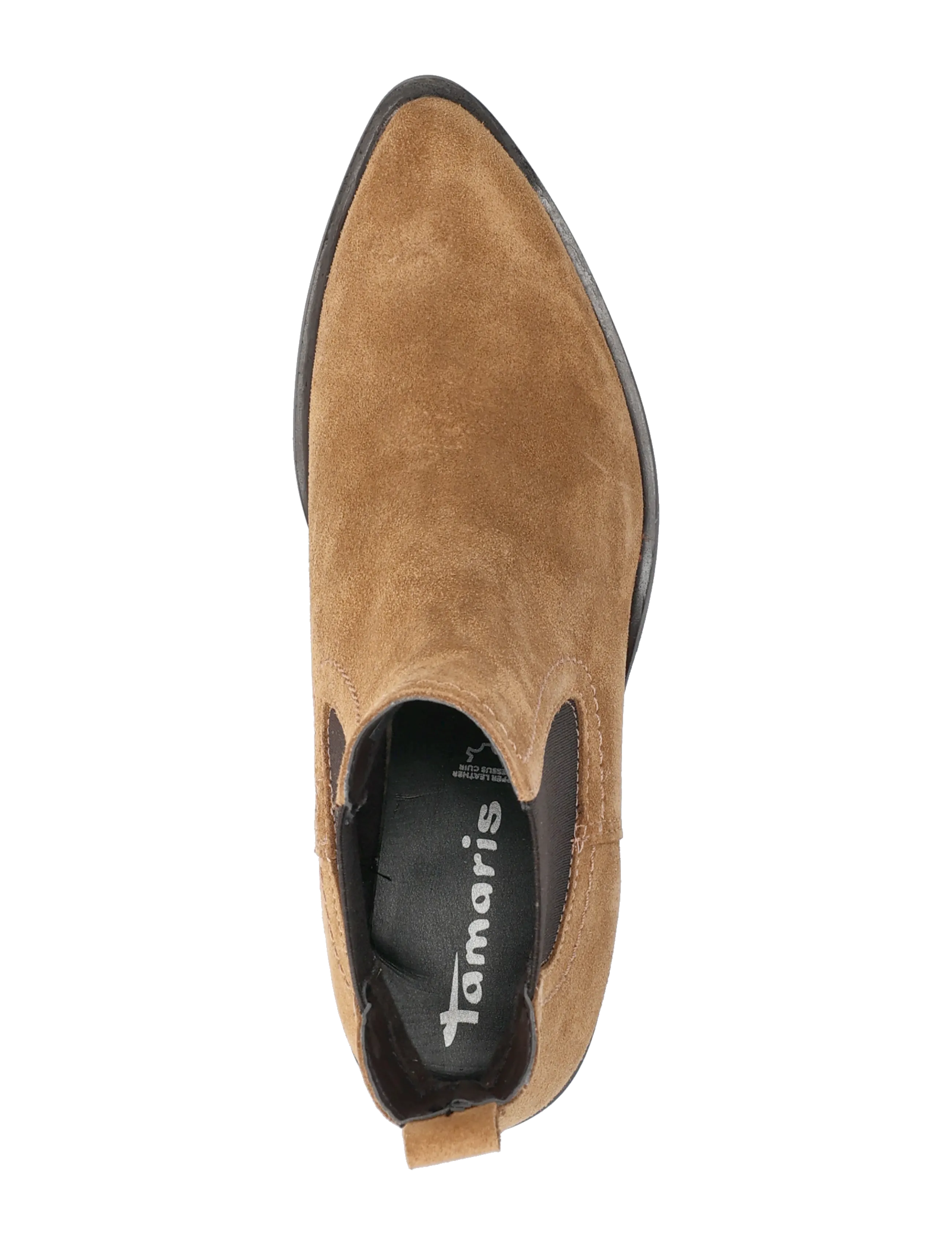 Tamaris - Women Boots - platta ankelboots - cognac - 3