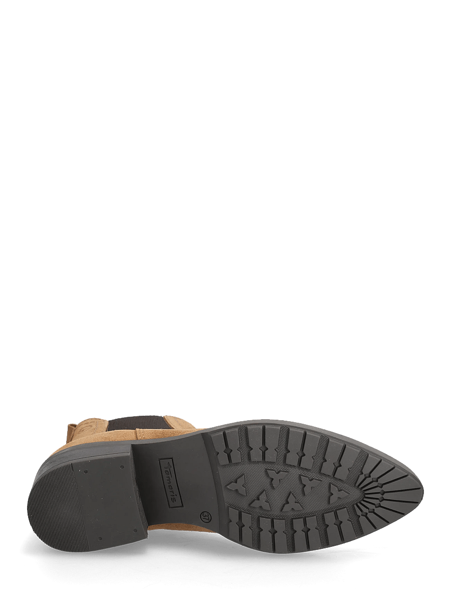 Tamaris - Women Boots - platta ankelboots - cognac - 4