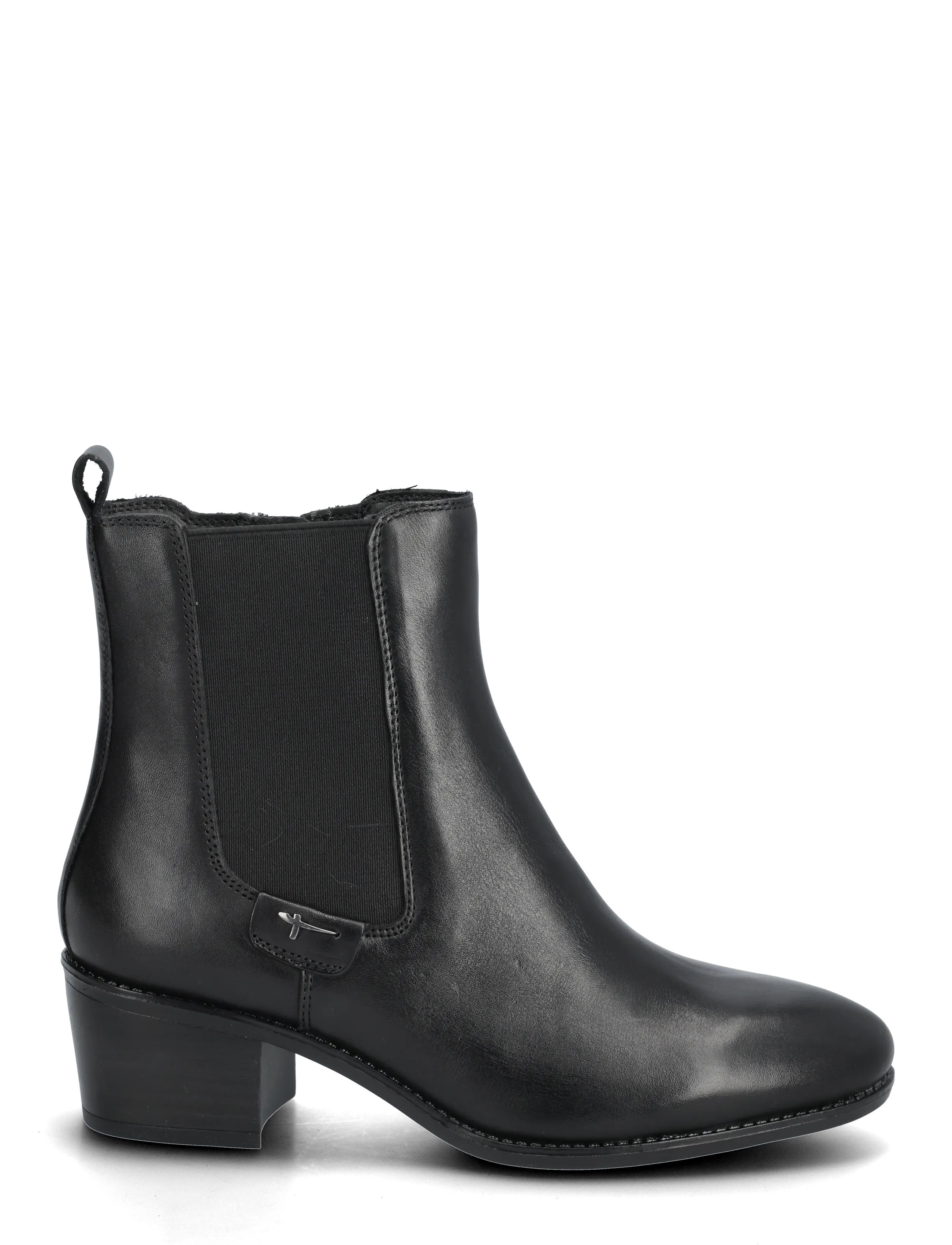 Tamaris - Women Boots - stiefeletten mit absatz - black leather - 1