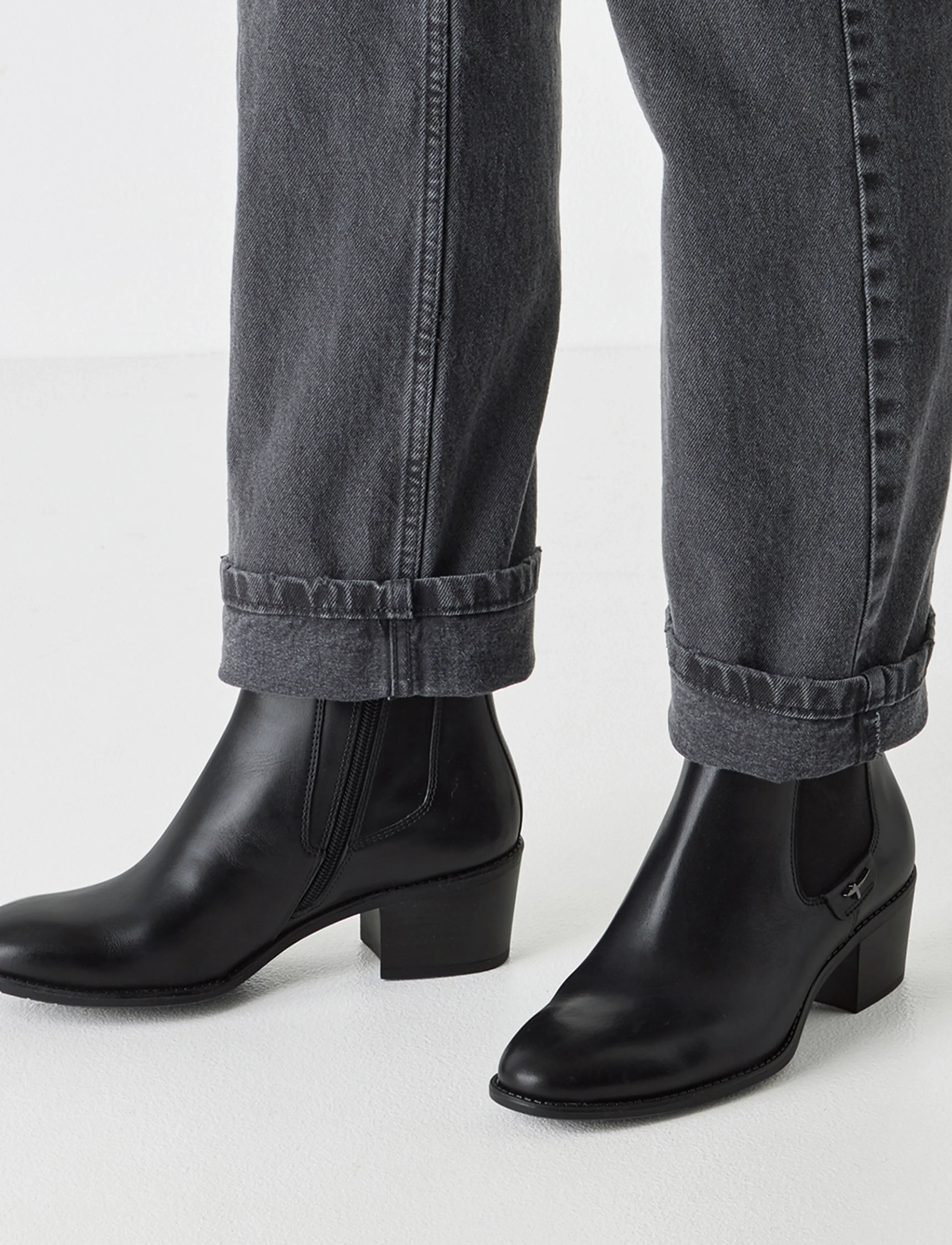 Tamaris - Women Boots - hohe absätze - black leather - 5