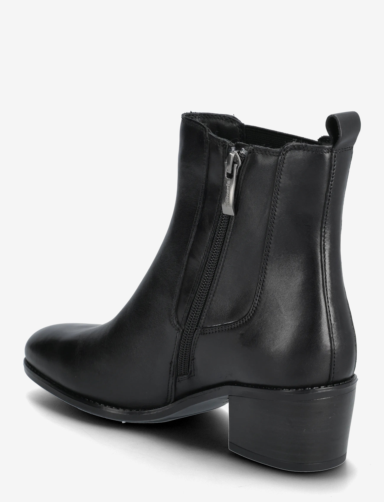 Tamaris - Women Boots - heeled ankle boots - black leather - 2