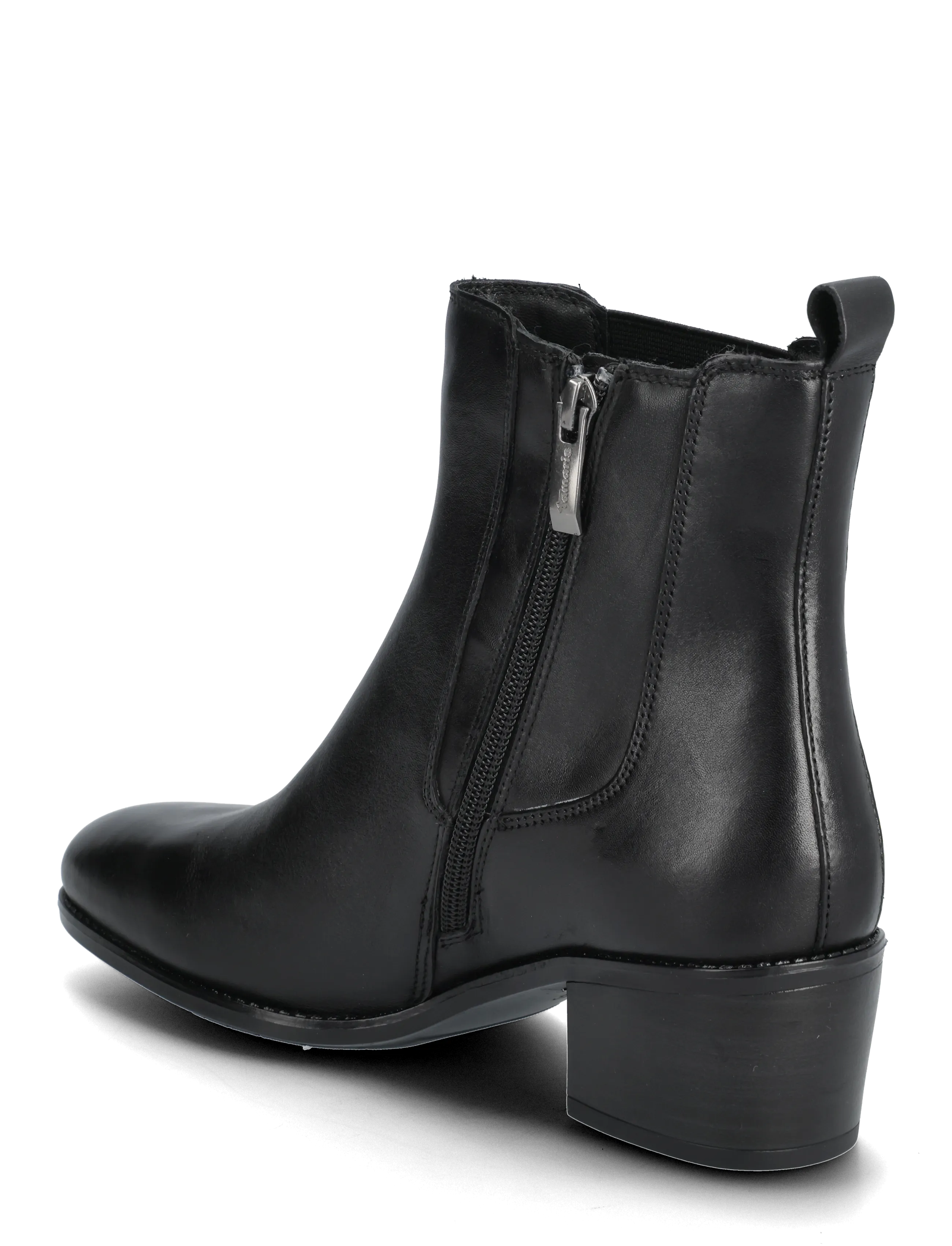 Tamaris - Women Boots - stiefeletten mit absatz - black leather - 2