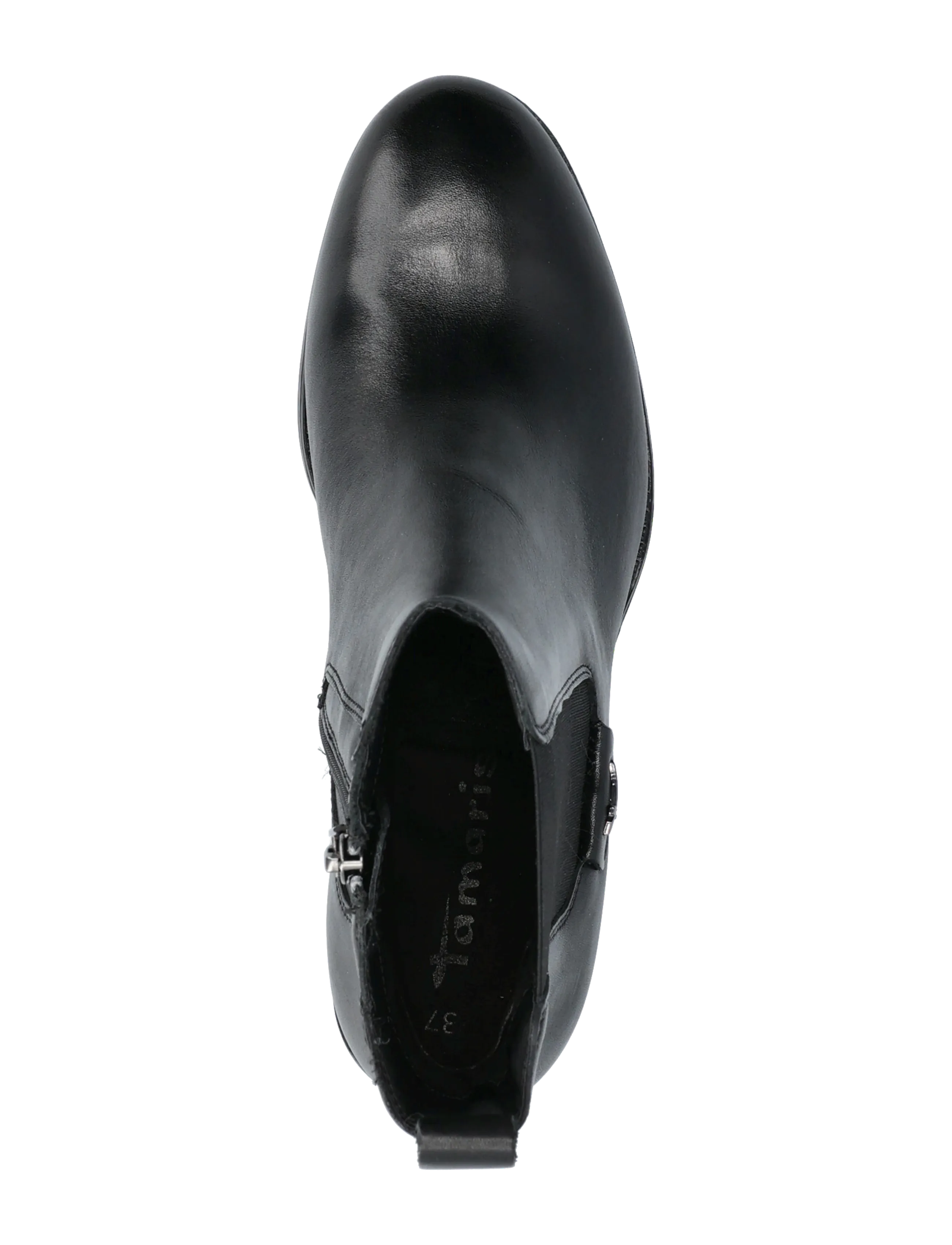 Tamaris - Women Boots - stiefeletten mit absatz - black leather - 3