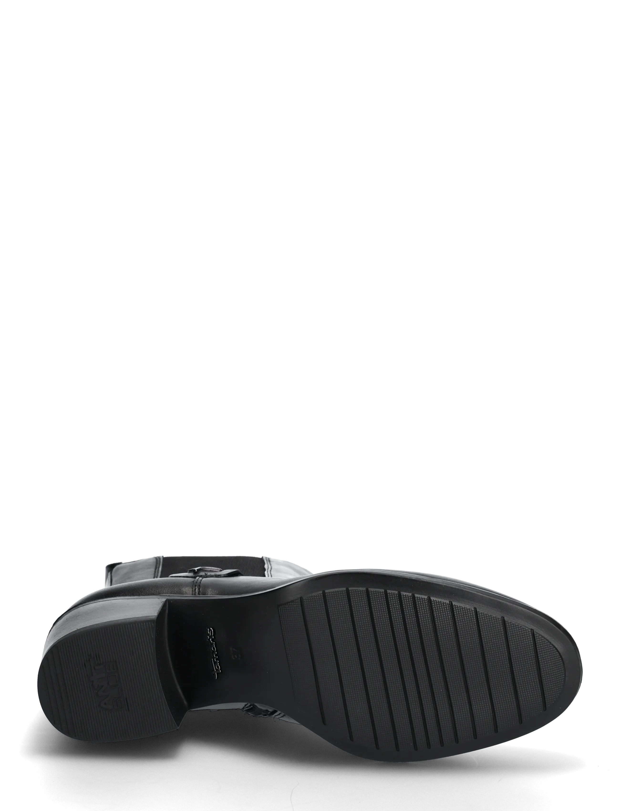 Tamaris - Women Boots - stiefeletten mit absatz - black leather - 4