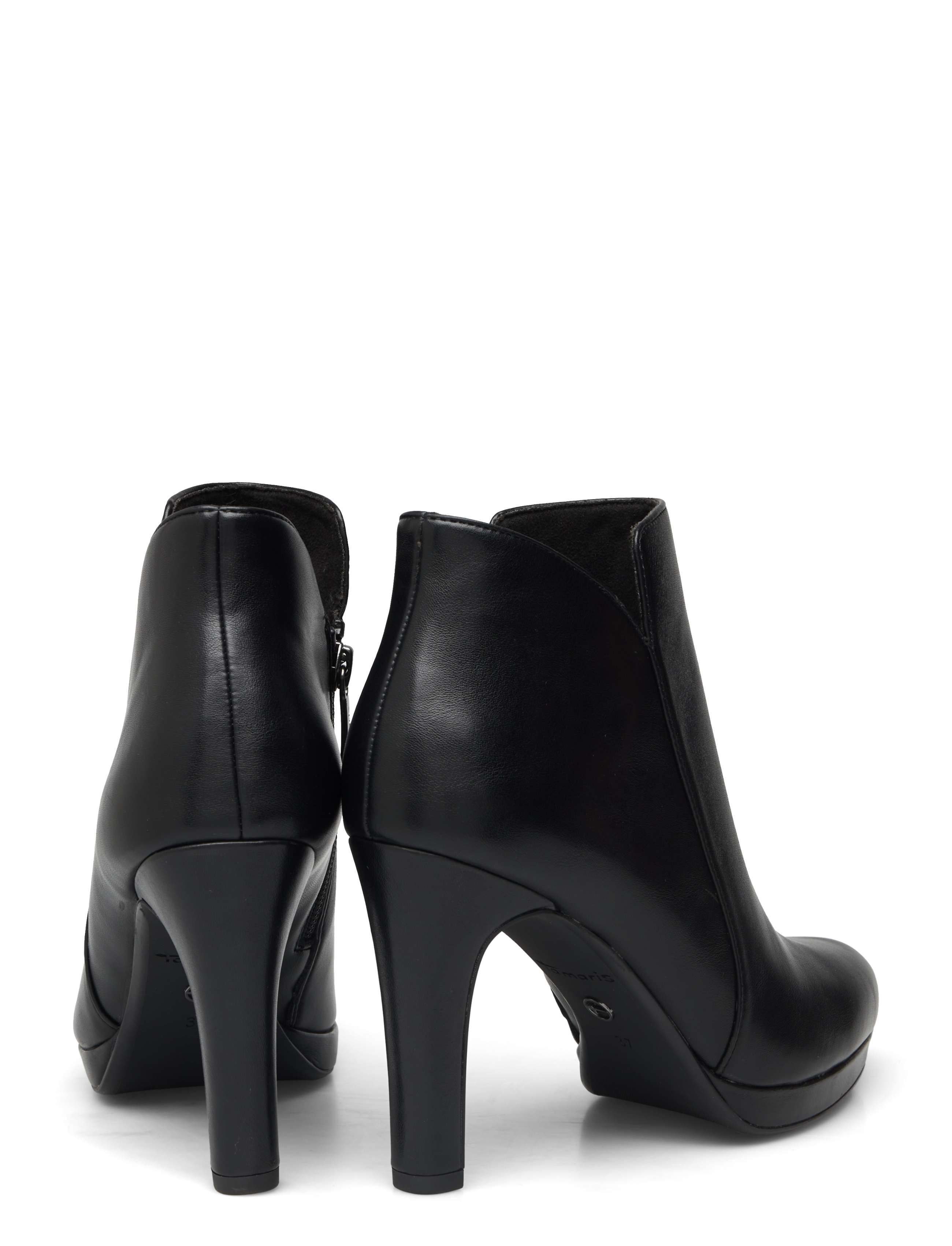 Tamaris - Women Boots - stövletter - black matt - 2