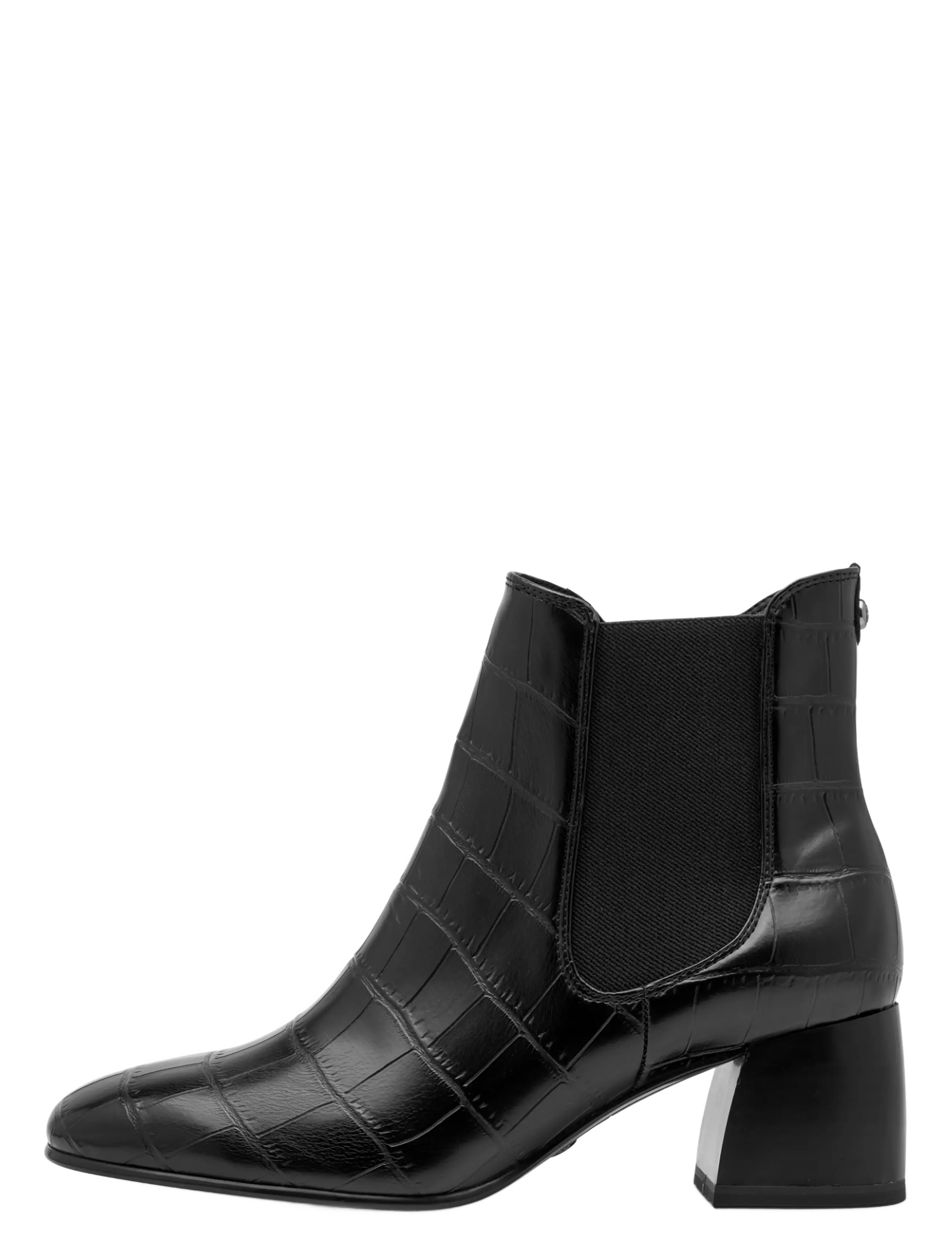 Tamaris - Women Boots - støvletter - black croco - 1
