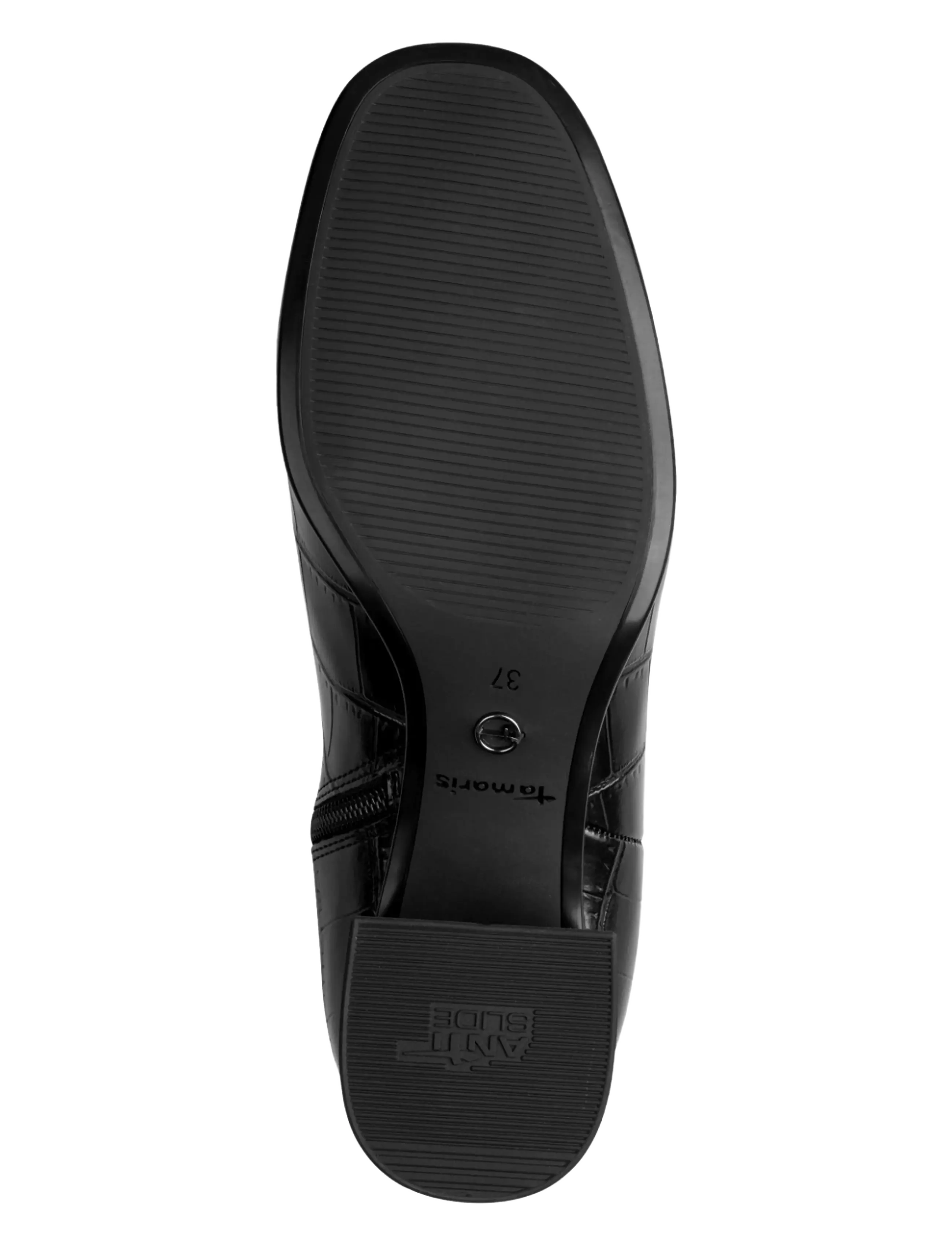 Tamaris - Women Boots - støvletter - black croco - 4