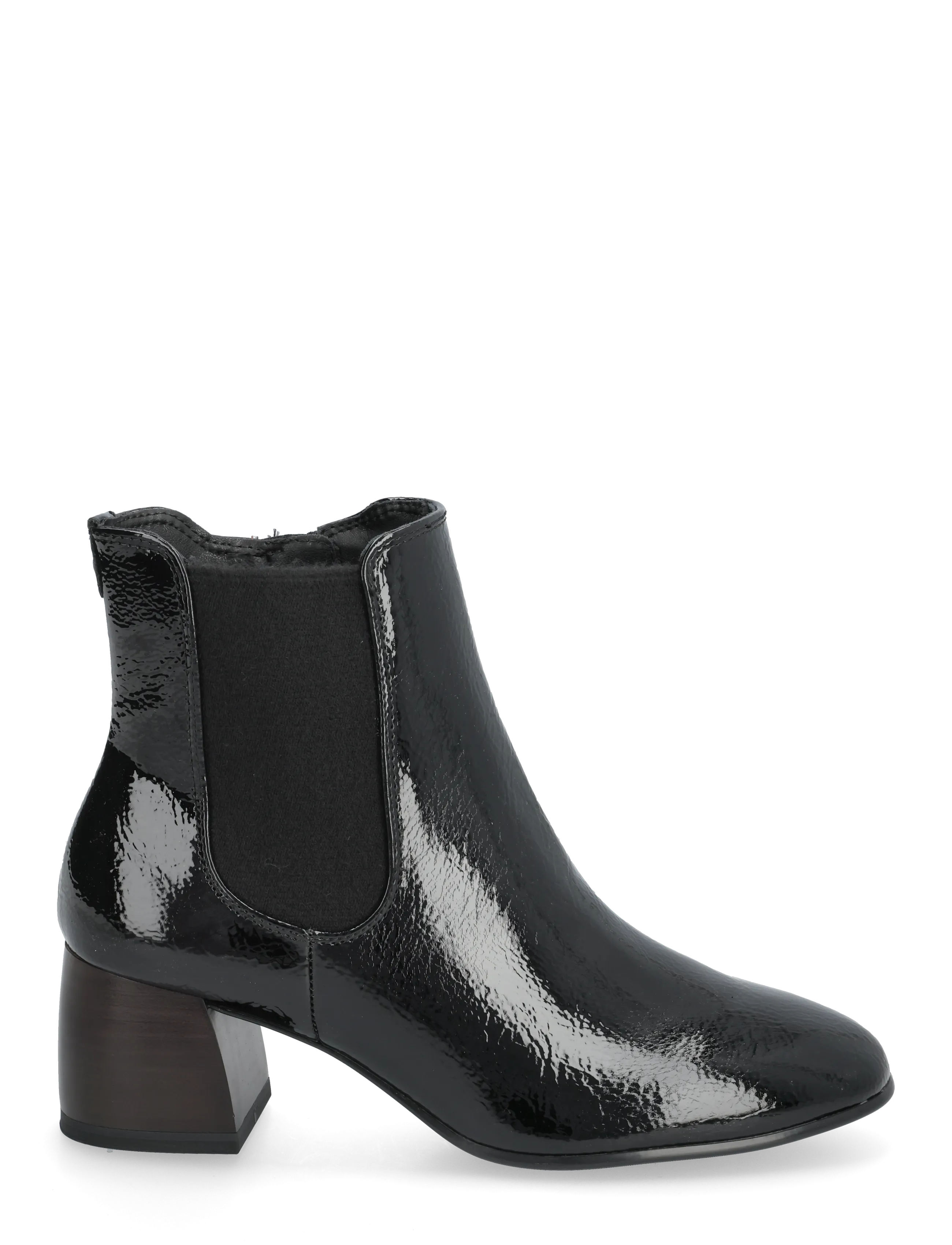 Tamaris - Women Boots - korolliset nilkkurit - black patent - 1
