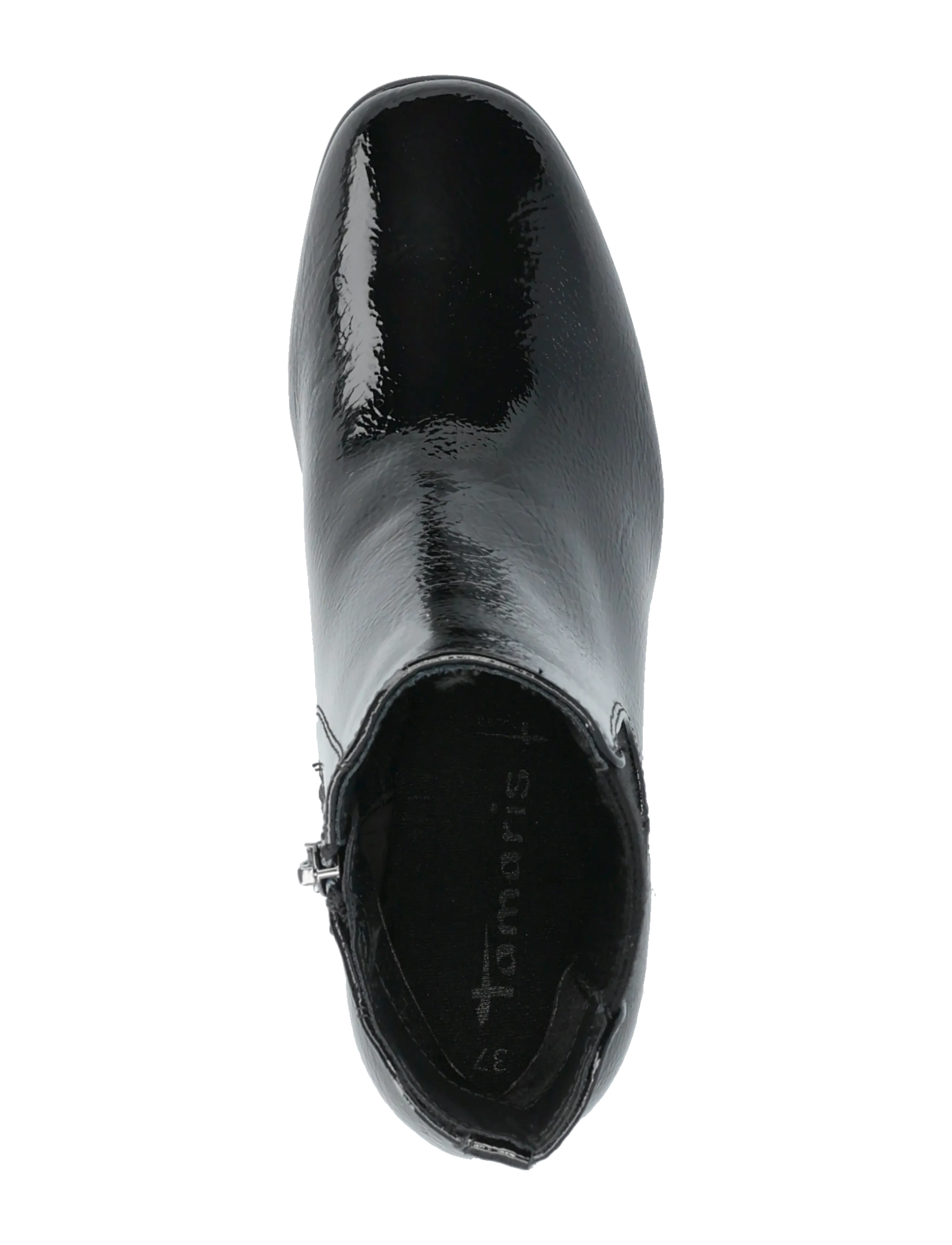Tamaris - Women Boots - korolliset nilkkurit - black patent - 3