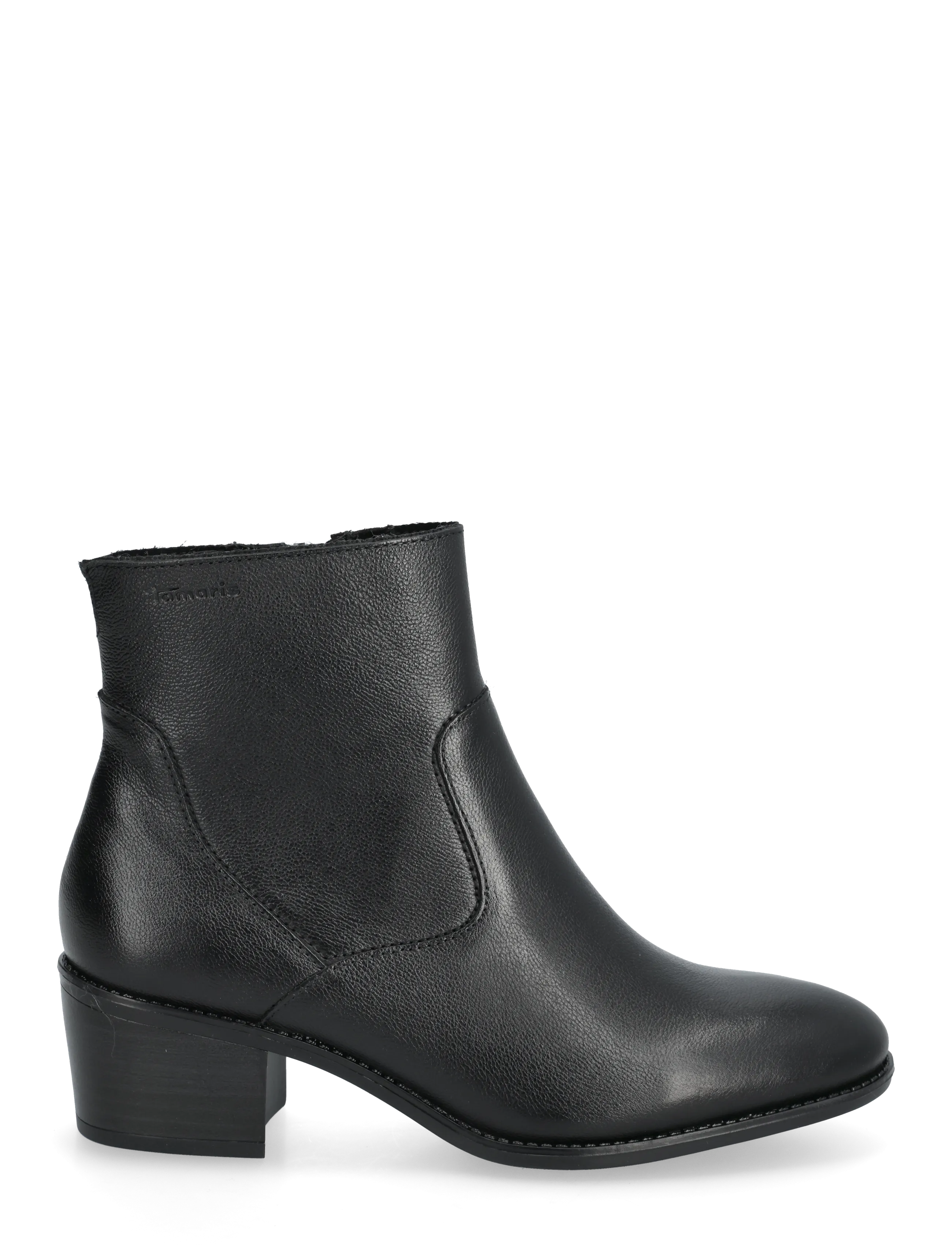 Tamaris - Women Boots - black leather - 1