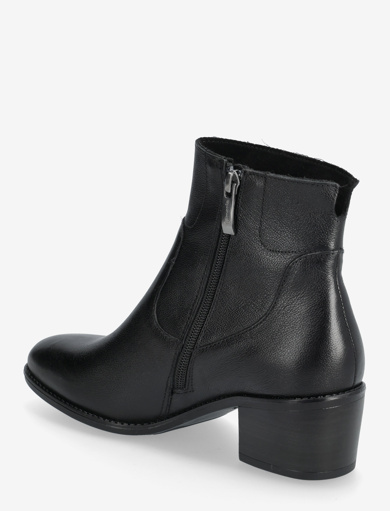 Tamaris - Women Boots - heeled ankle boots - black leather - 2