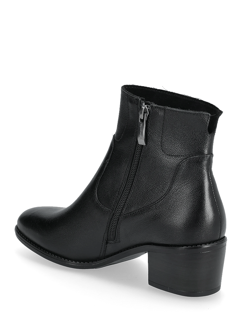 Tamaris - Women Boots - heeled ankle boots - black leather - 2