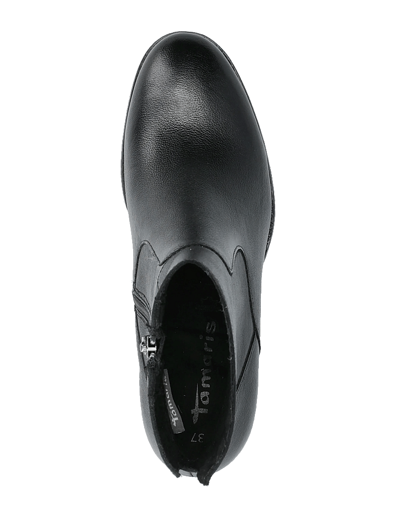 Tamaris - Women Boots - heeled ankle boots - black leather - 3