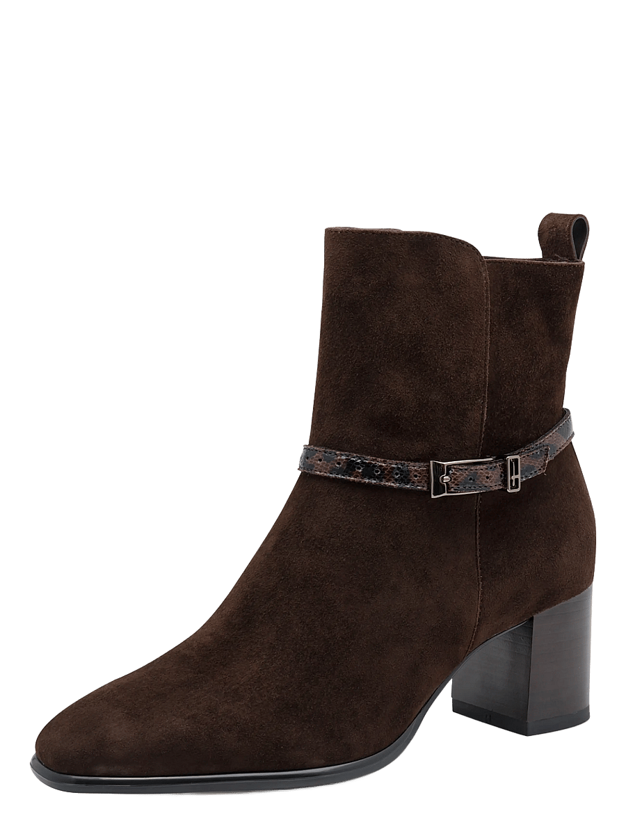 Tamaris - Women Boots - støvletter - mocca suede - 0