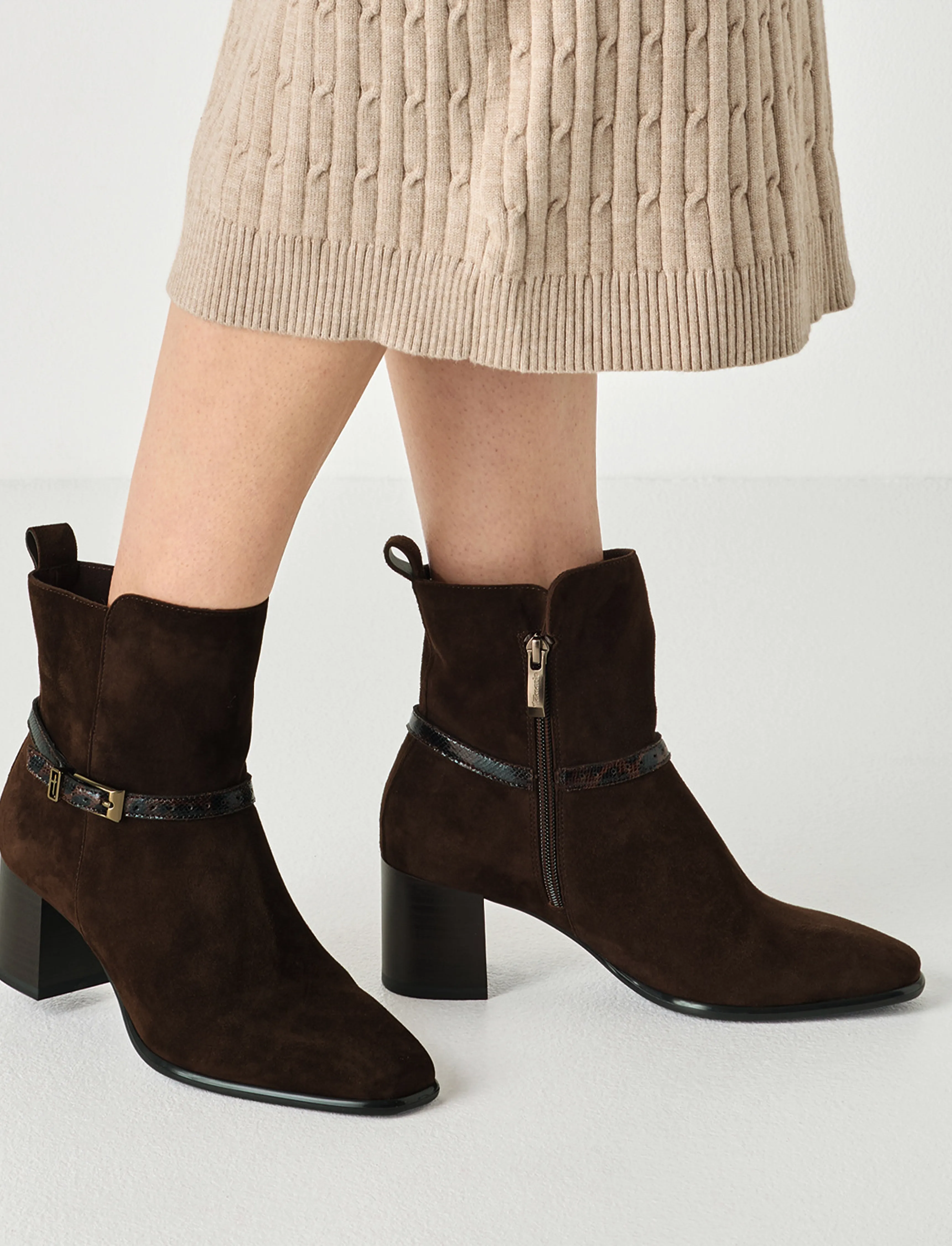 Tamaris - Women Boots - støvletter - mocca suede - 5