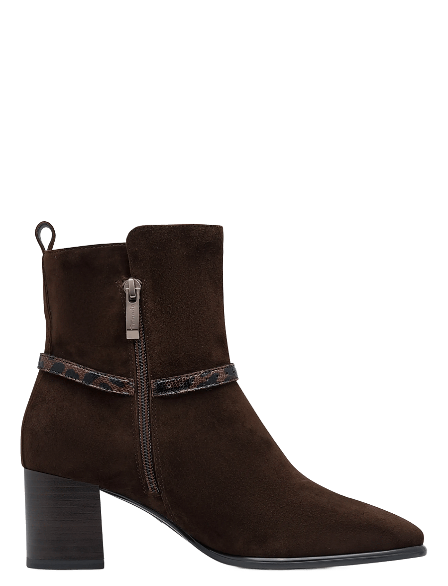 Tamaris - Women Boots - støvletter - mocca suede - 2