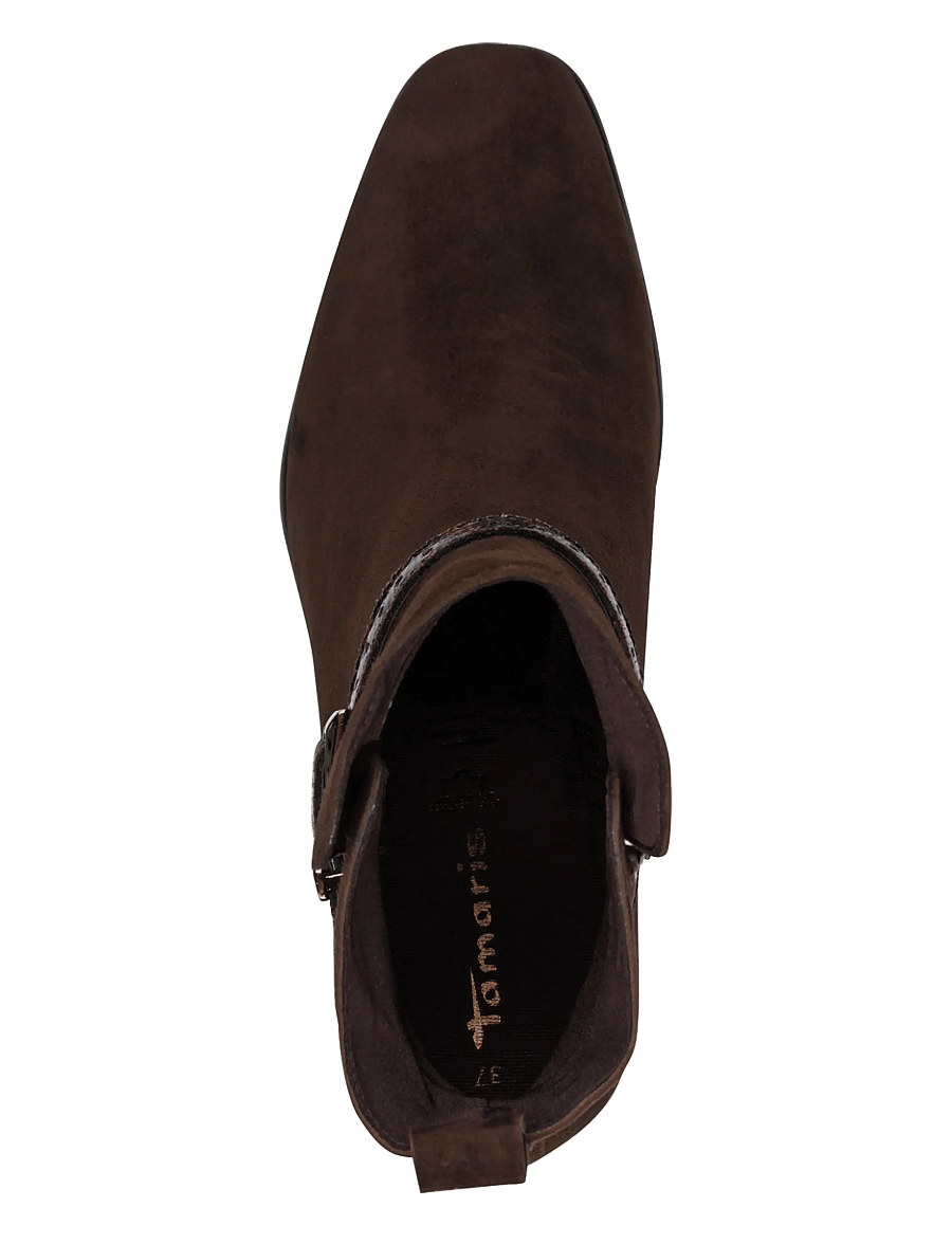 Tamaris - Women Boots - støvletter - mocca suede - 4