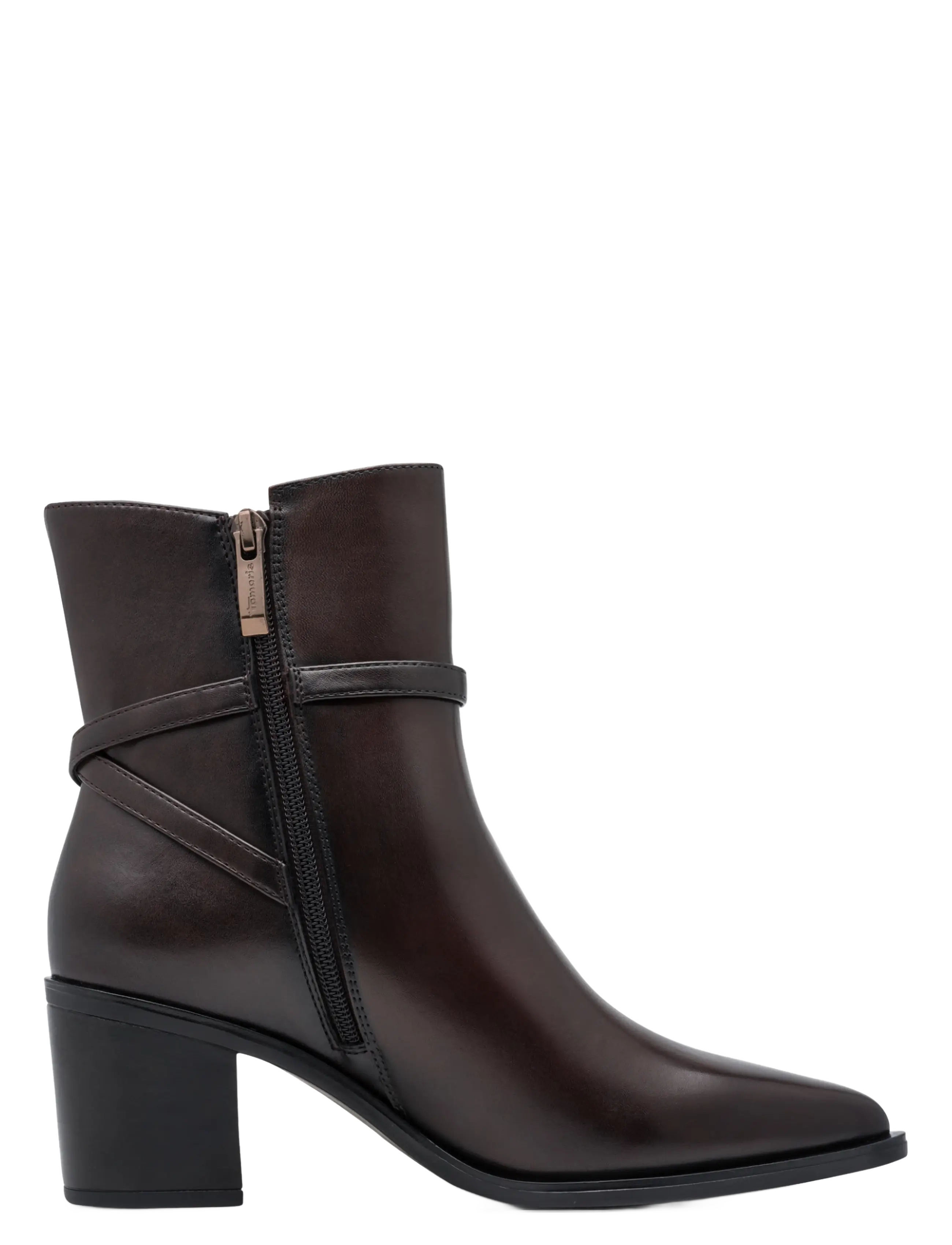 Tamaris - Women Boots - stiefeletten mit absatz - mahogany - 2