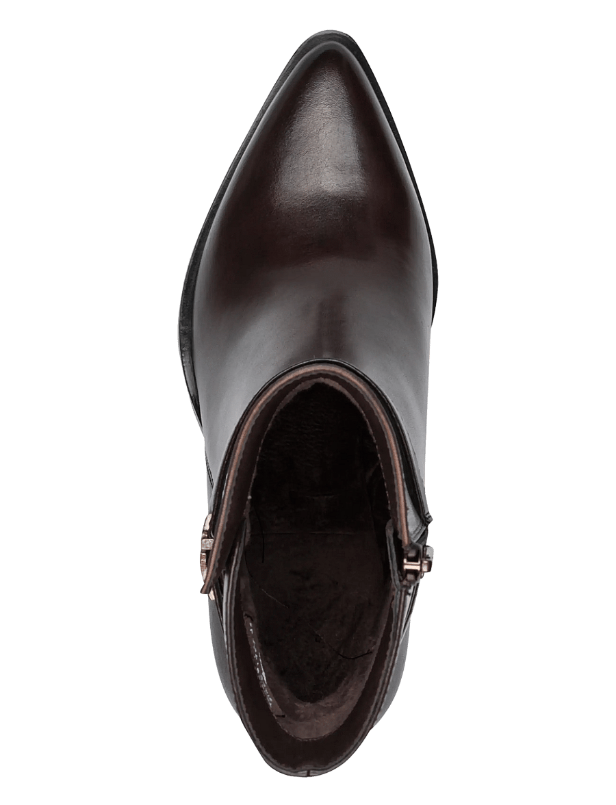 Tamaris - Women Boots - stiefeletten mit absatz - mahogany - 4