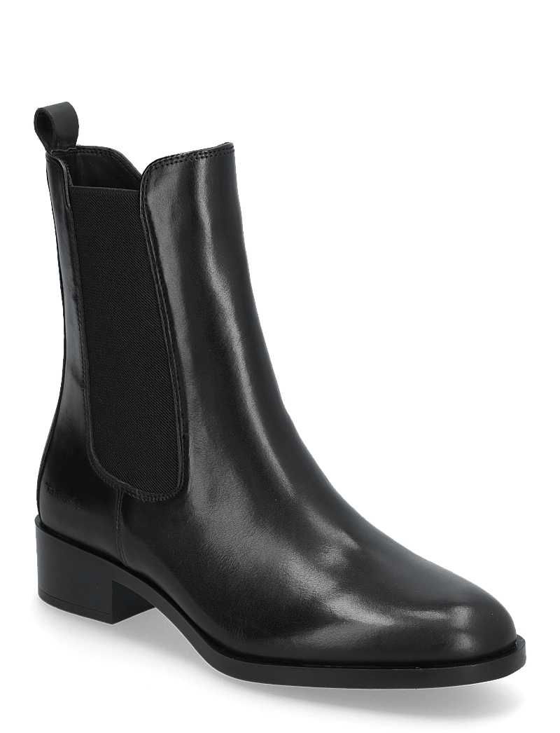 Tamaris Stiefel Schwarz Elegante Flache Stiefel Tamaris Women