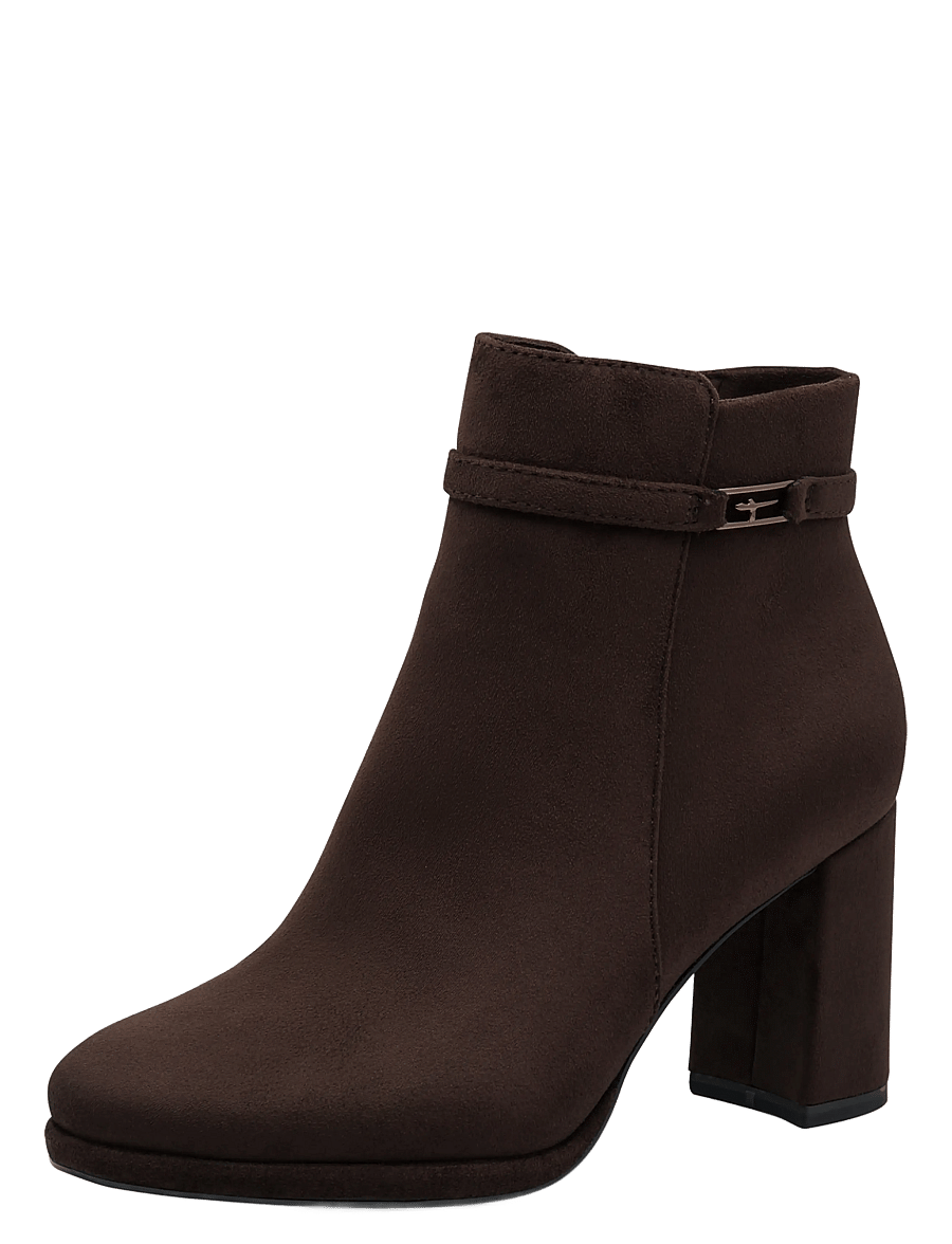 Tamaris - Women Boots - stiefeletten mit absatz - mocca - 0