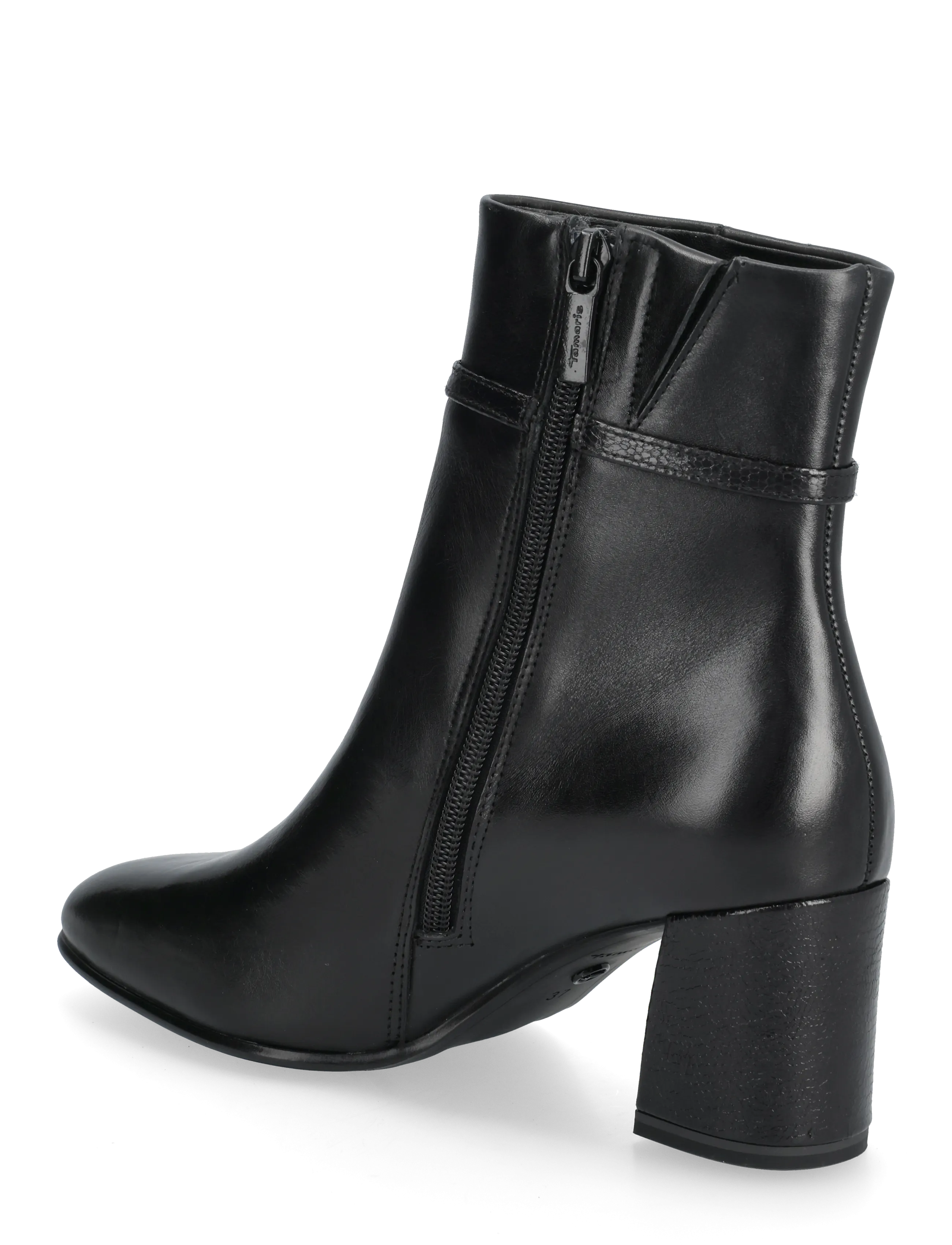 Tamaris - Women Boots - augstpapēžu puszābaki - black comb - 2