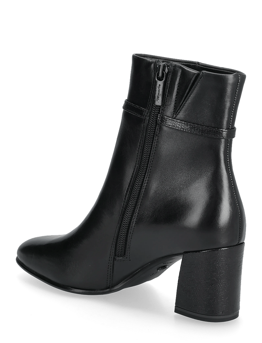 Tamaris - Women Boots - augstpapēžu puszābaki - black comb - 2