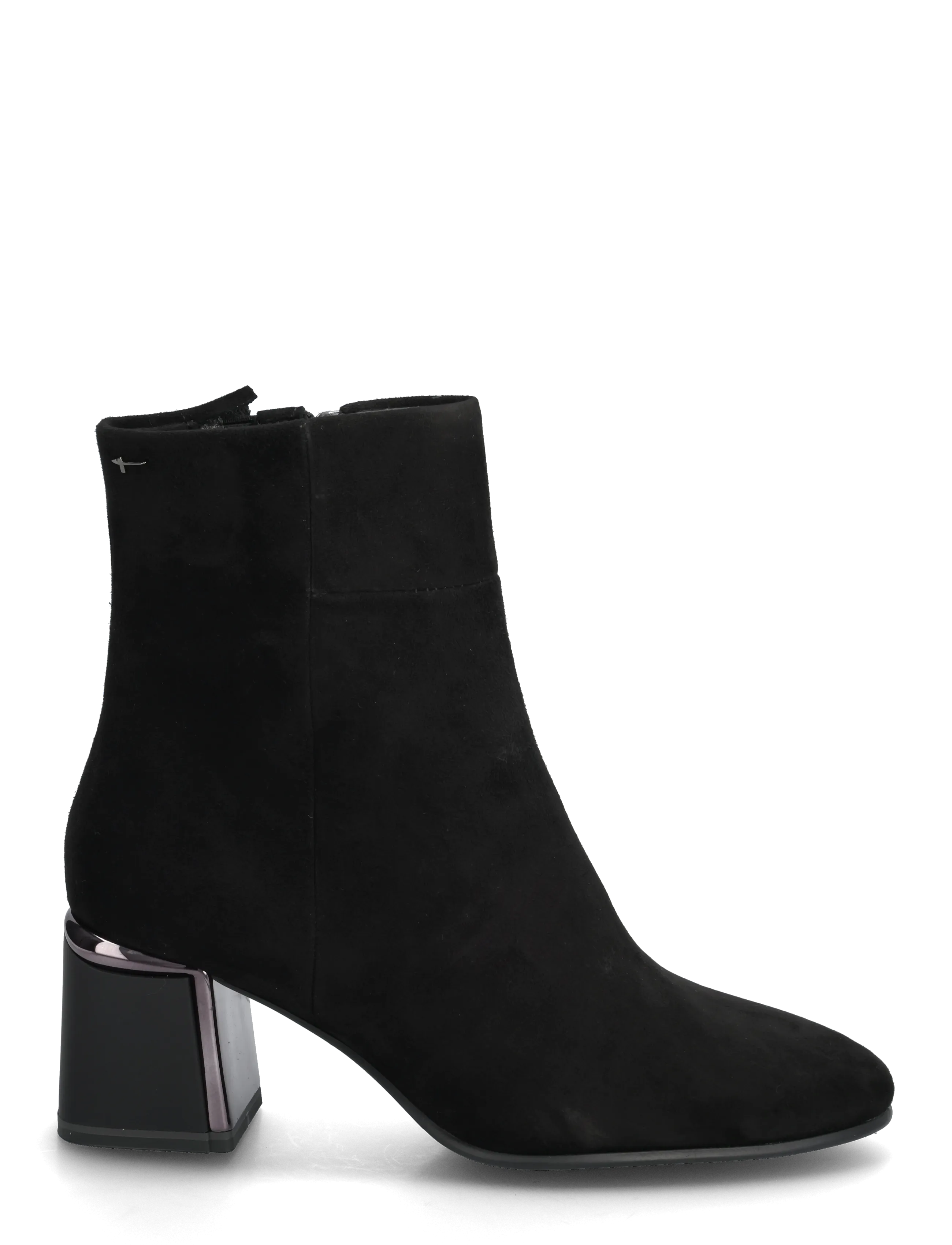 Tamaris - Women Boots - ankelboots med hæl - black suede - 1