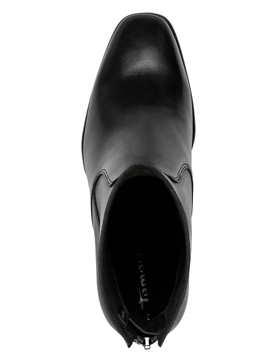 Tamaris - Women Boots - black leather - 4